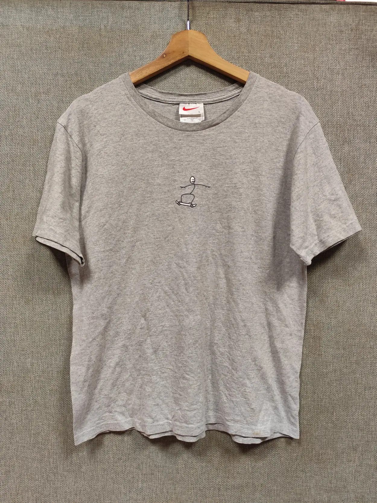 Nike Vintage t shirt nike crash and burn Size US M / EU 48-50 / 2 - 2 Thumbnail