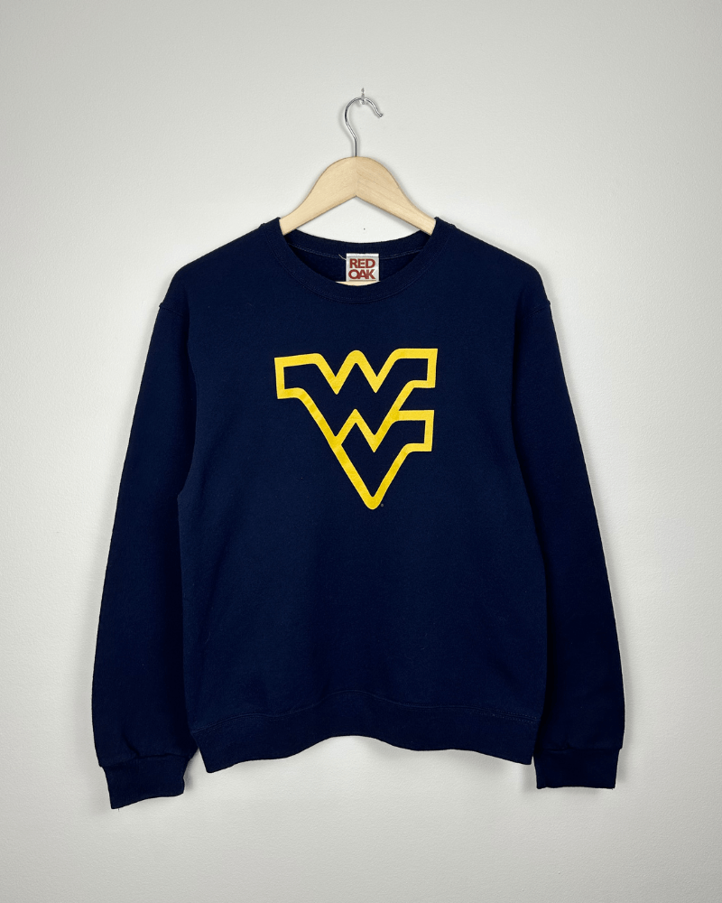 Vintage Vintage West Virginia University Crewneck Sweatshirt - Small Size US S / EU 44-46 / 1 - 2 Thumbnail