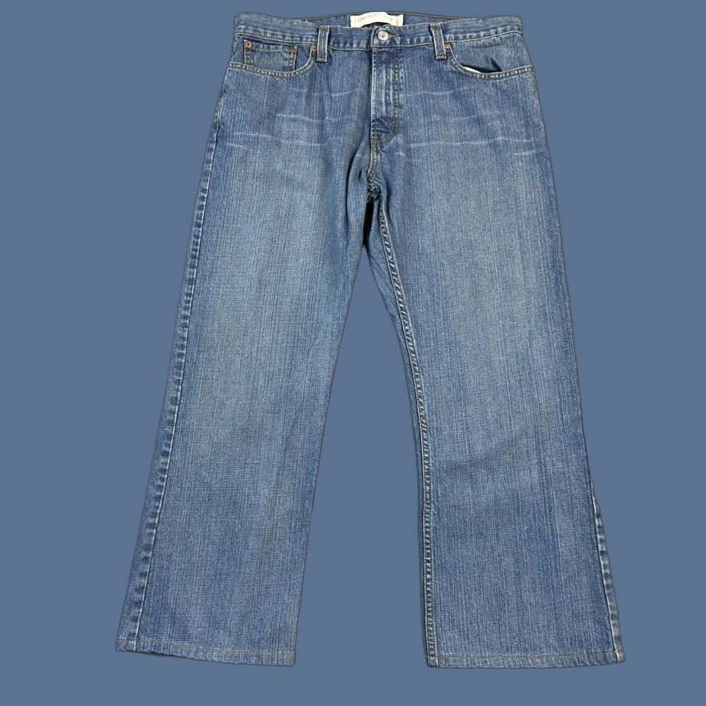 Levi's VINTAGE Levis 527 Jeans Mens 36x28 Medium Wash Denim Low Boot Cut Cowboy Y2K Size US 36 / EU 52 - 1 Thumbnail