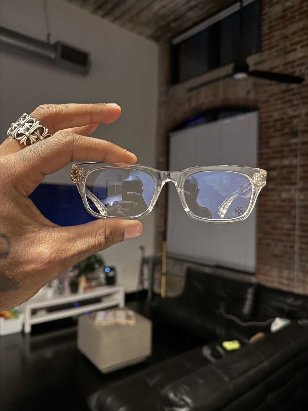 Chrome Hearts Chrome Hearts GITTIN ANY ? -A Frames Size ONE SIZE - 2 Thumbnail