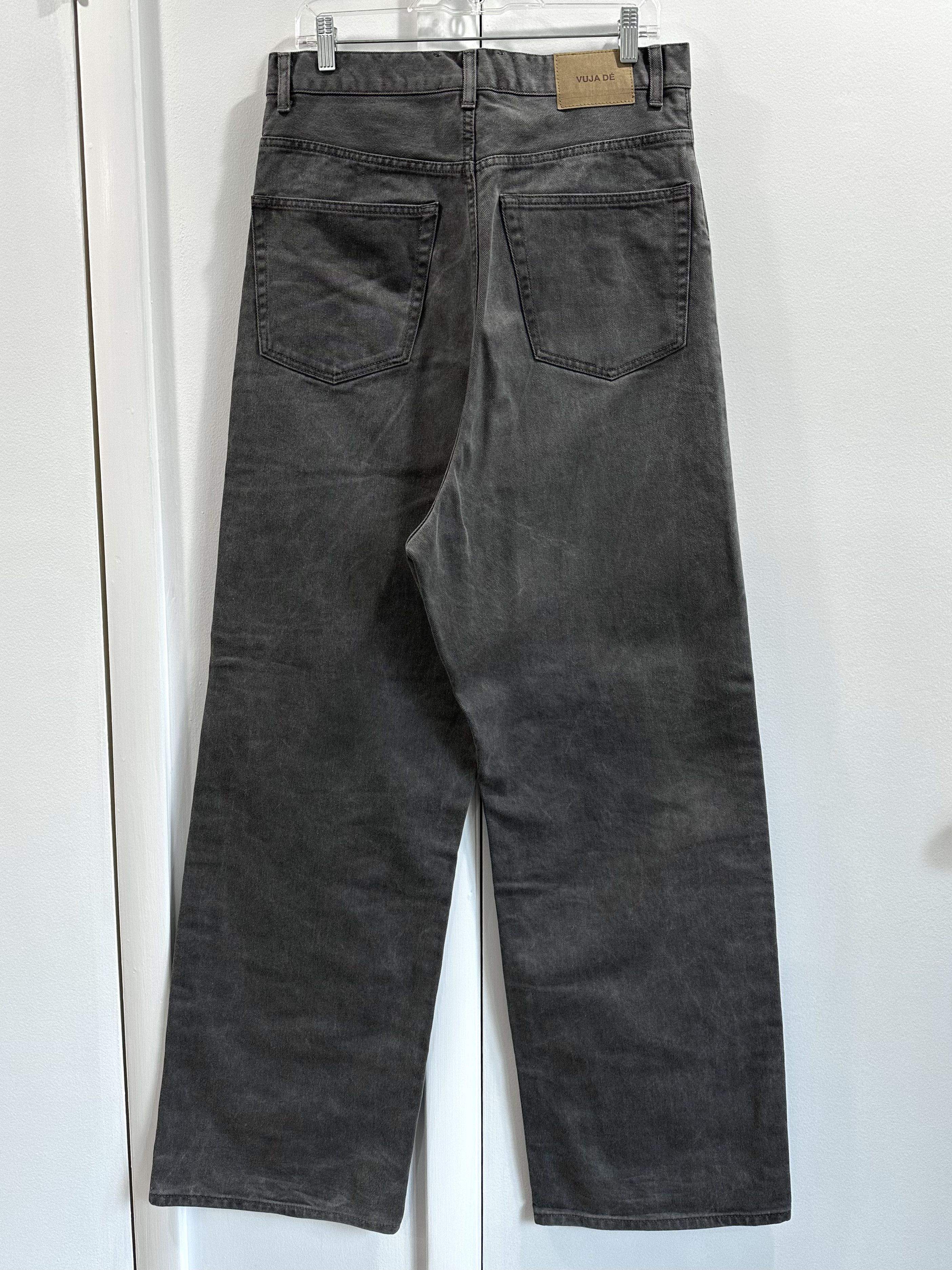 Vuja De Vuja De Uneven Dye Grey Denim Jeans 006 | Grailed