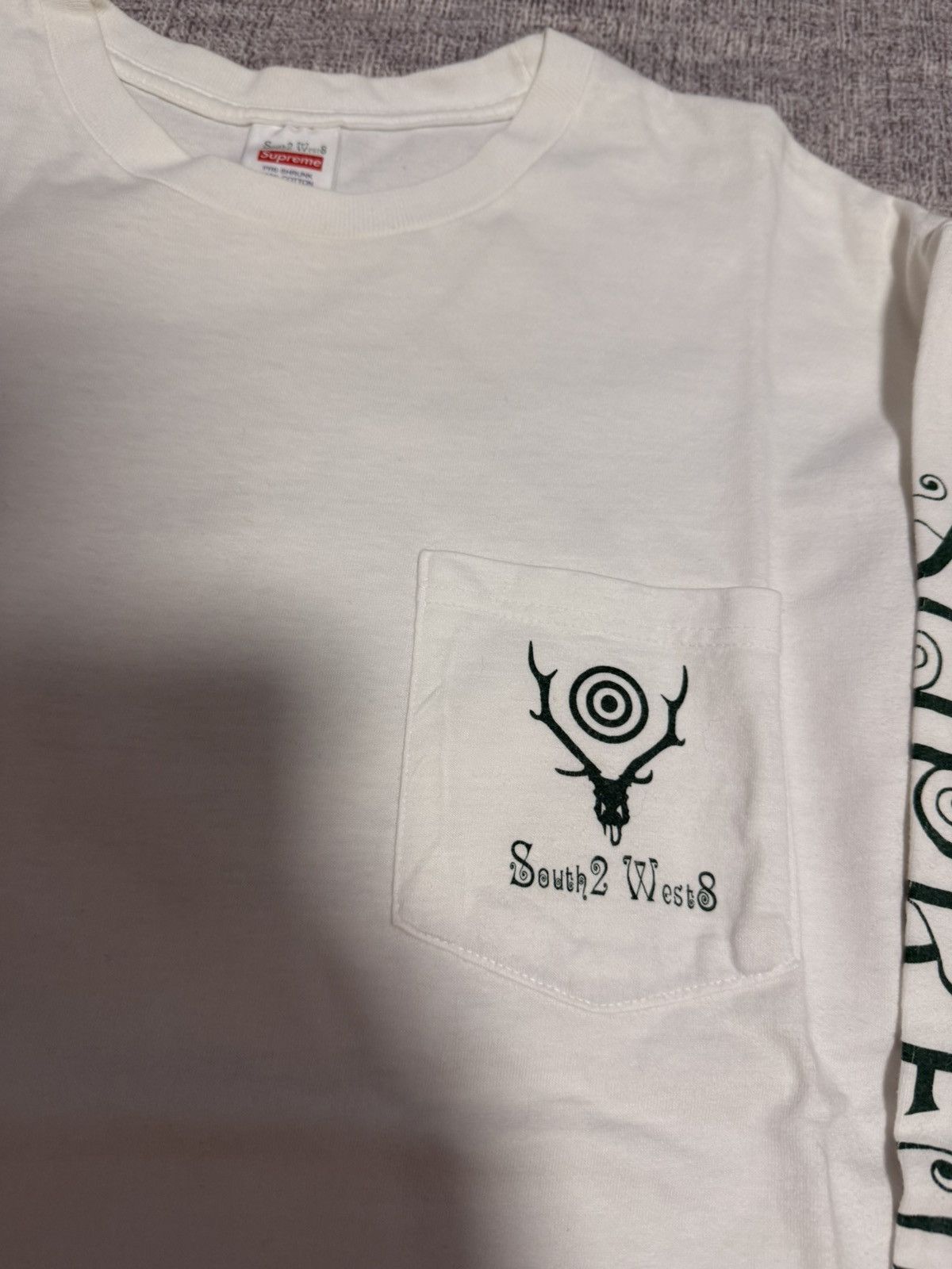 South2 West8 × Supreme Supreme White long sleeve south 2 west 8 longsleeve tee Size US M / EU 48-50 / 2 - 3 Thumbnail
