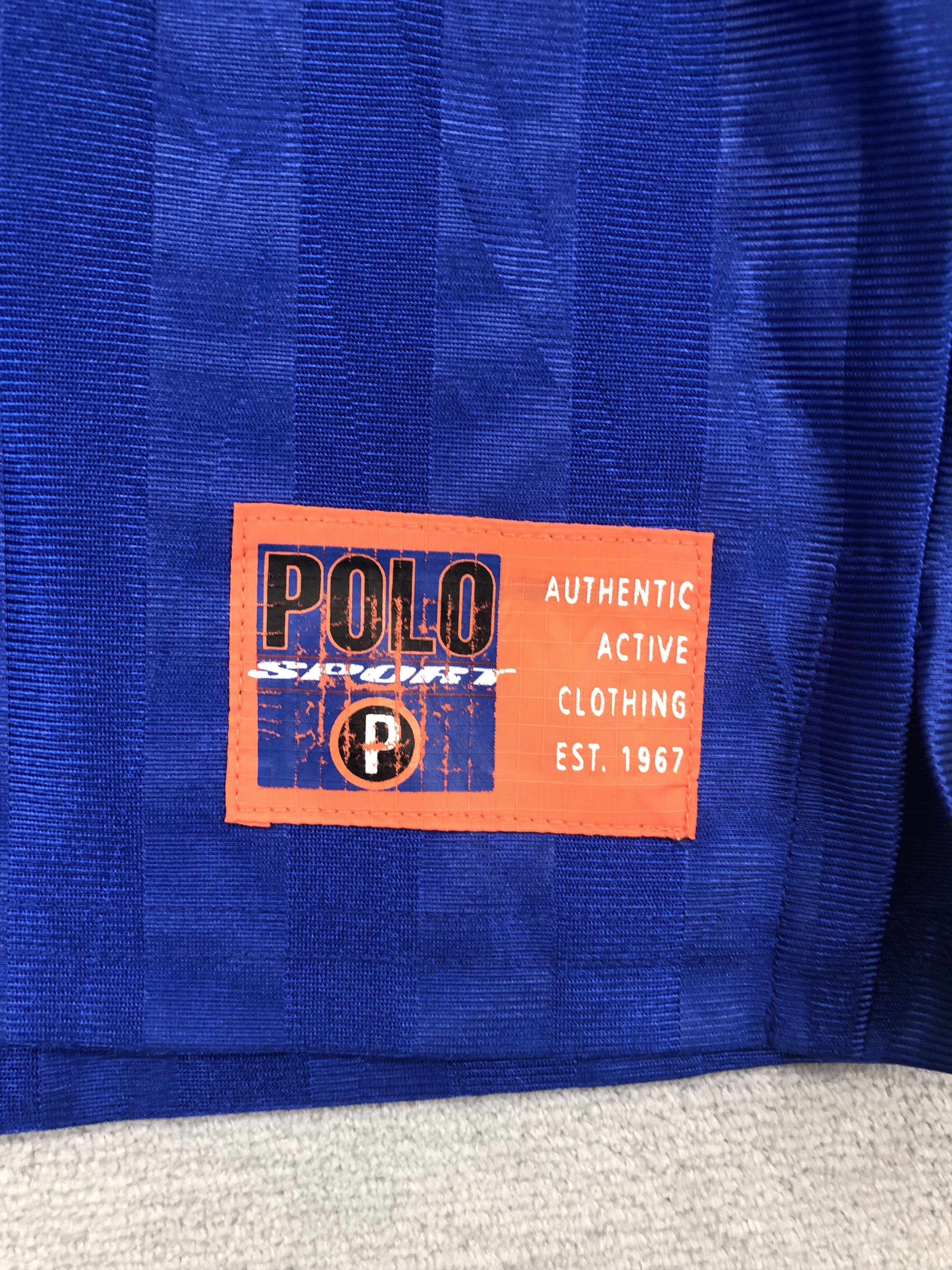 Polo Ralph Lauren × Ralph Lauren Sport × Vintage Vintage Polo Sport Jersey Size US S / EU 44-46 / 1 - 7 Thumbnail