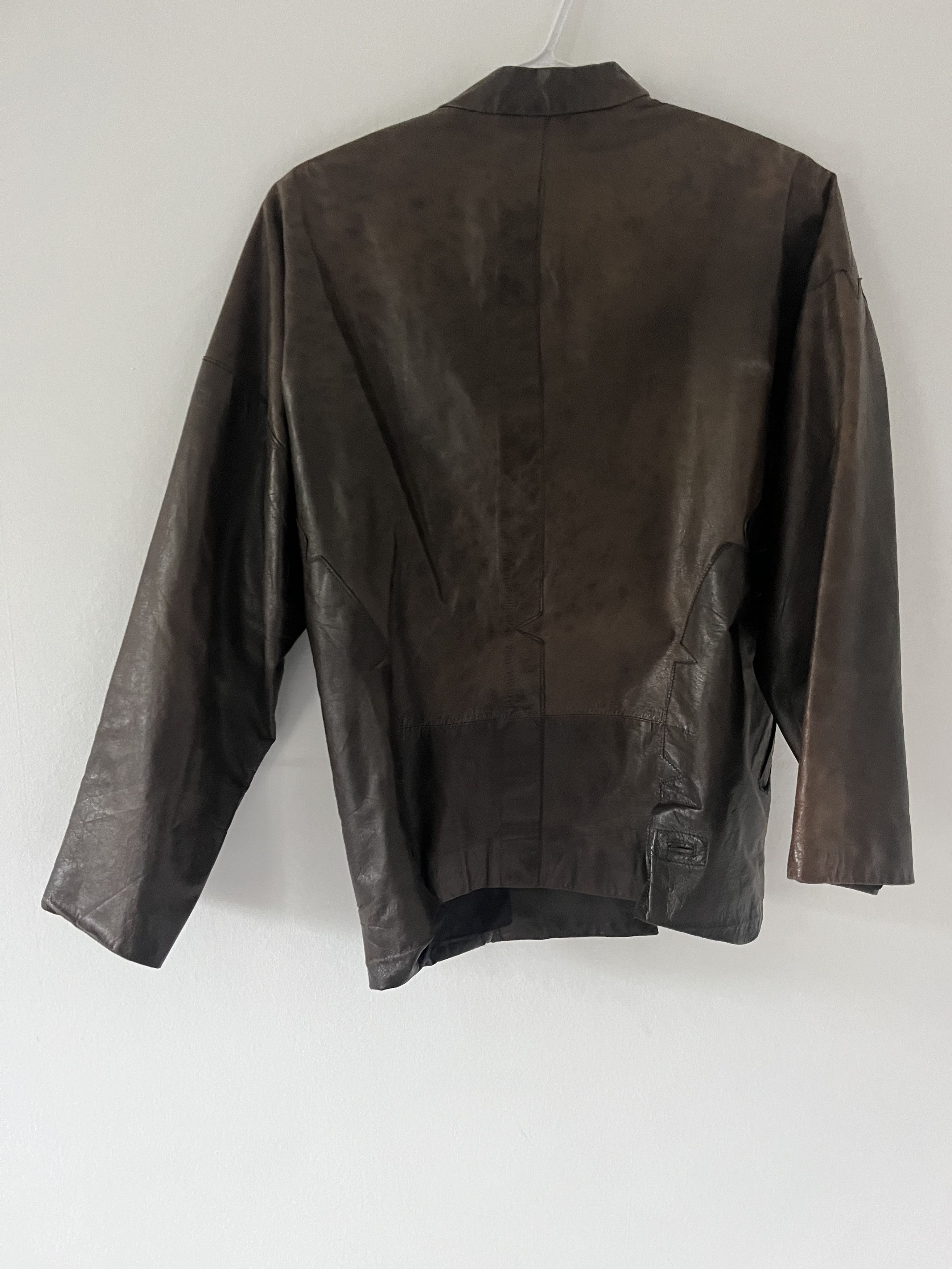 Issey Miyake Issey Miyake Leather Jacket Size US M / EU 48-50 / 2 - 3 Thumbnail