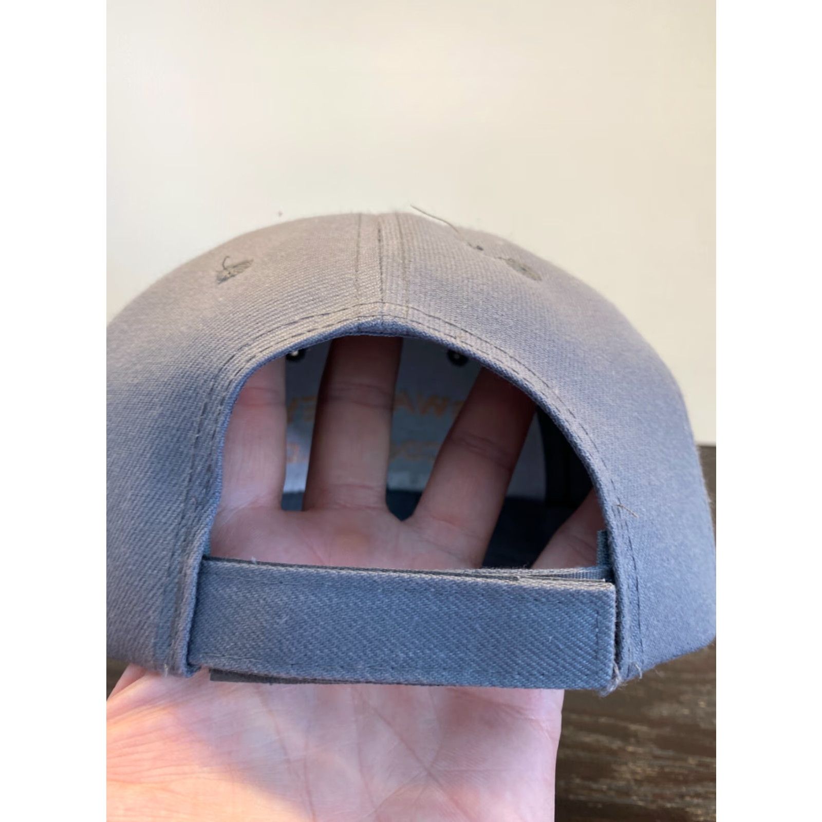 Vintage Police Towing Hat Adult One Size Gray Snapback Twill Logo Swanney McDonald Cops Size ONE SIZE - 5 Thumbnail