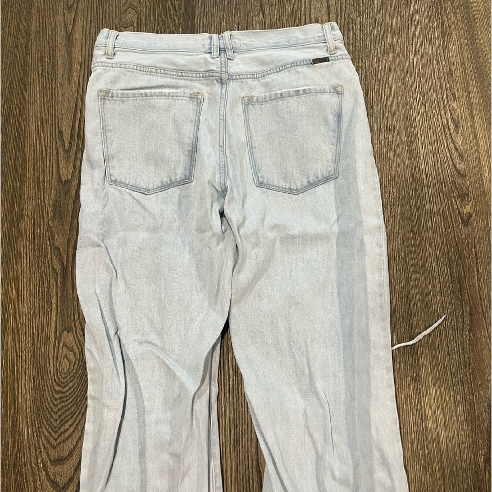 Vintage KanCan Ultra High Rise 90's Flare Jeans Distressed Size 9/28 Size 28" / US 6 / IT 42 - 10 Thumbnail