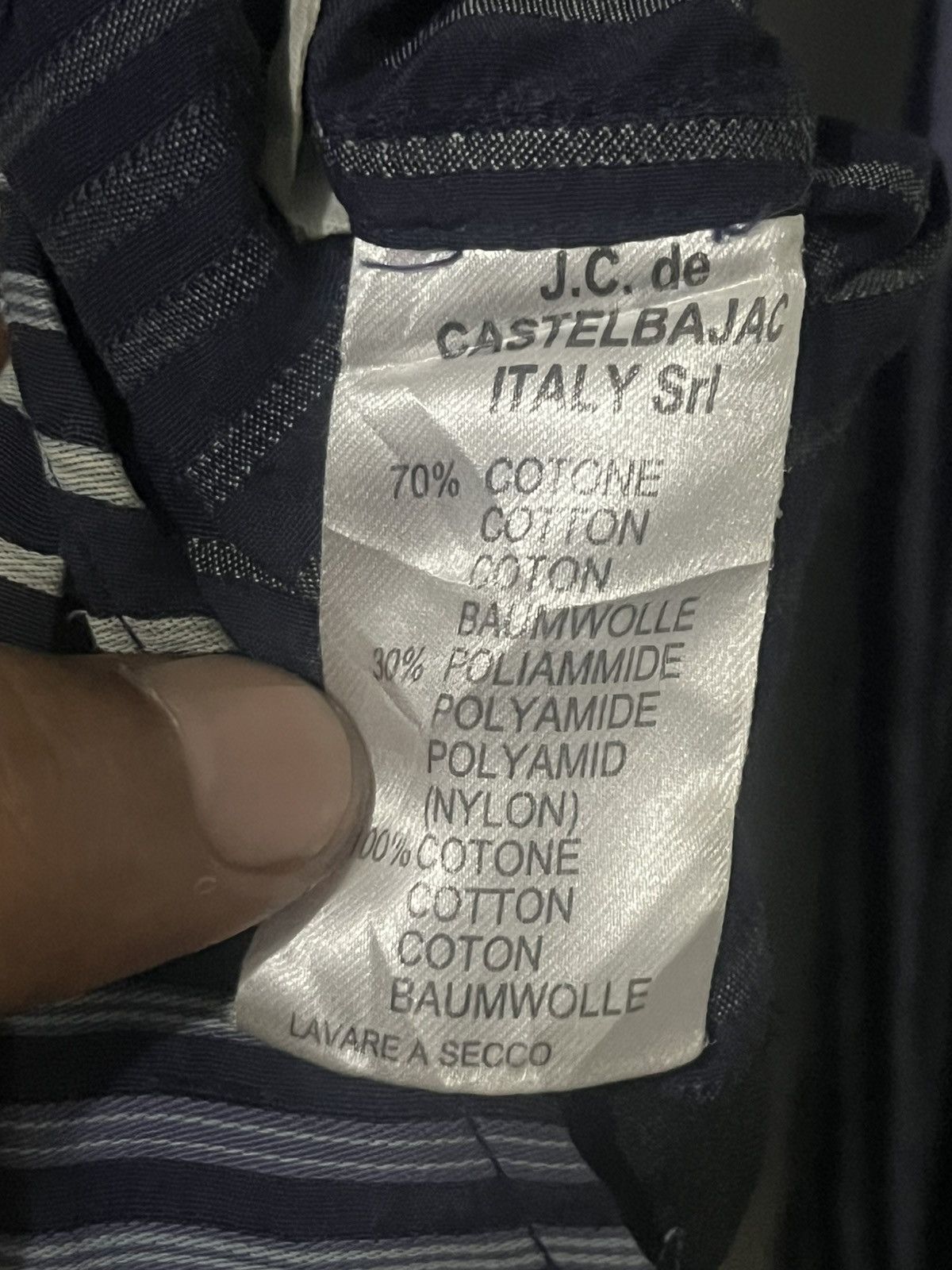 Vintage Tom and Jerry striped shirt from Castelbajac Size US L / EU 52-54 / 3 - 13 Thumbnail