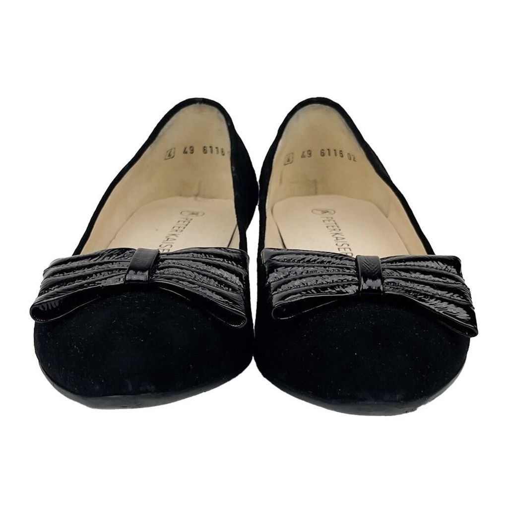 Other Peter Kaiser Balletcore Pumps Black SCHWARZ SUEDE size 6.5M Size US 6.5 / IT 36.5 - 4 Thumbnail