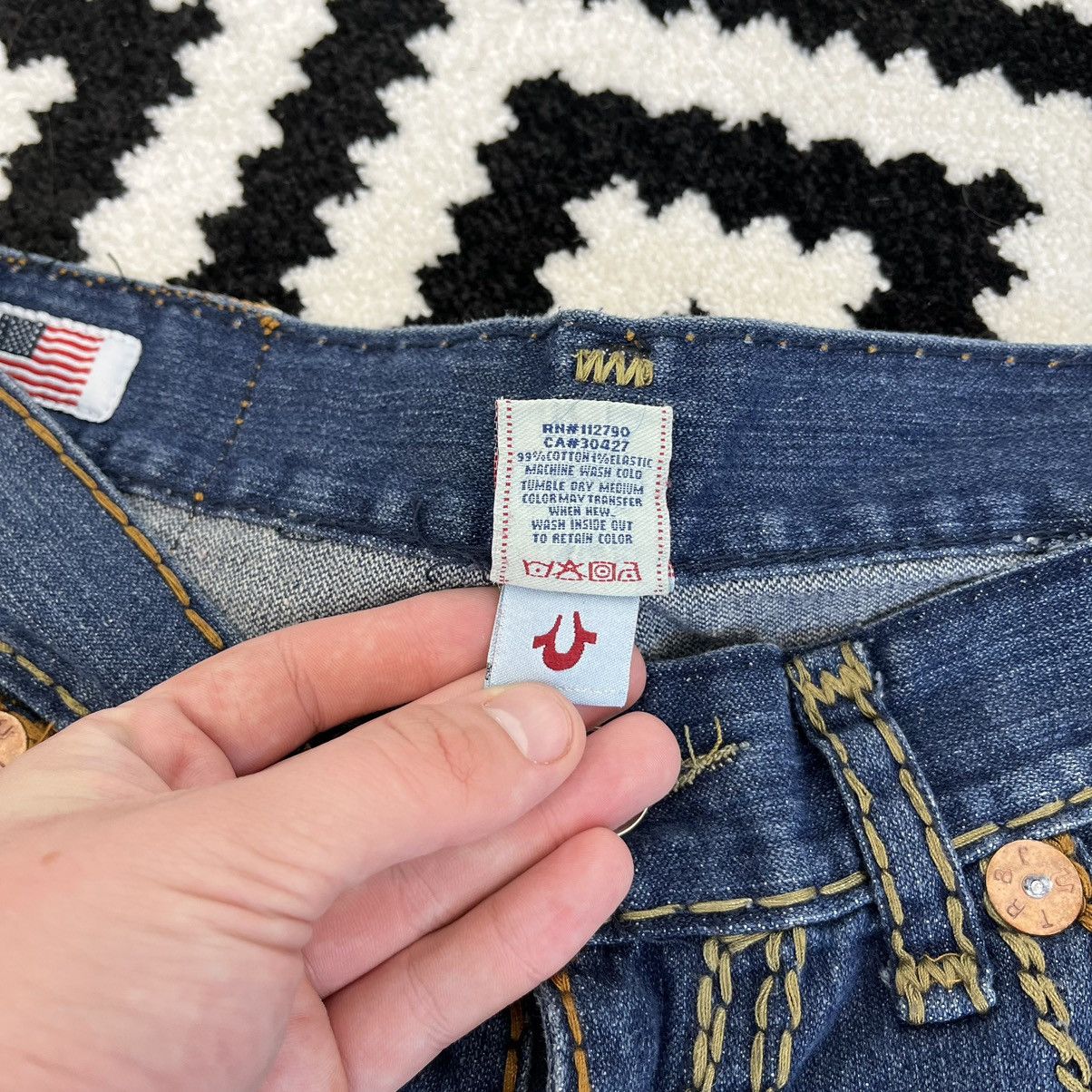 True Religion VINTAGE TRUE RELIGION RICKY SUPER QT CHIEF KEEF STYLE JEANS Size US 32 / EU 48 - 9 Thumbnail