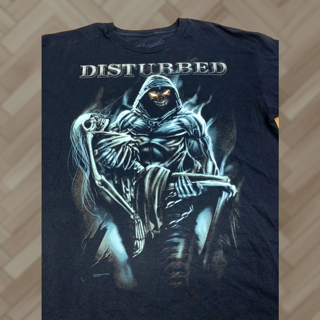 Bravado VINTAGE Disturbed Lost Souls Shirt Men XL Black 2011 Metal Rock Band 13153 Size US XL / EU 56 / 4 - 1 Thumbnail