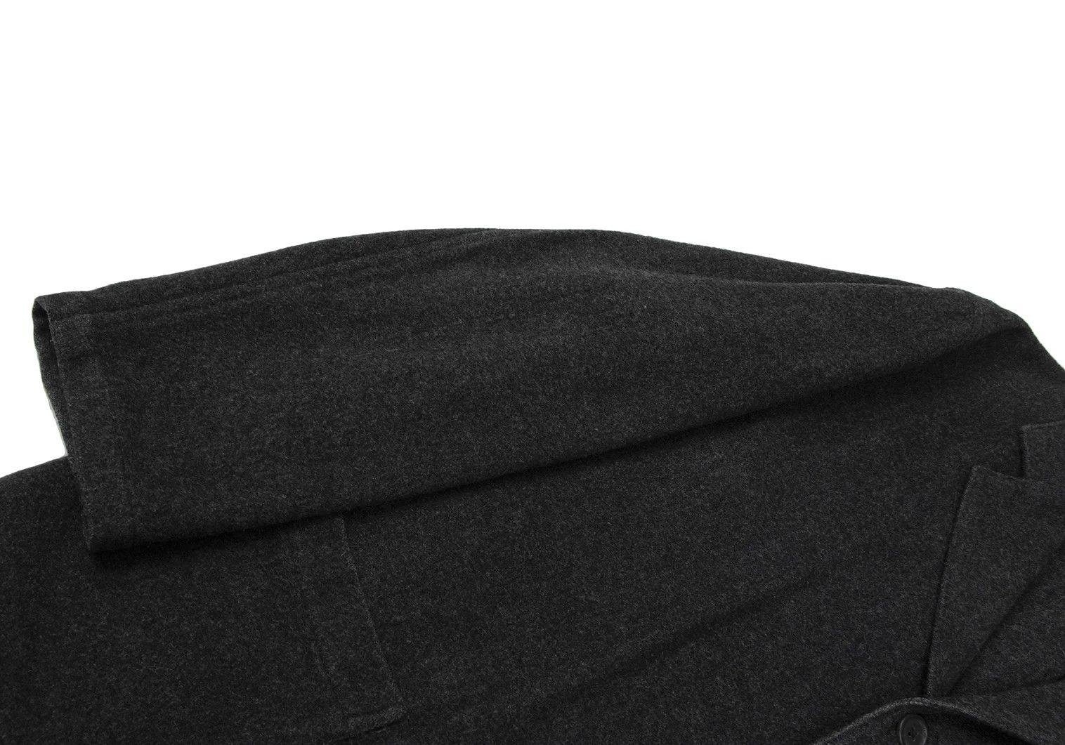 Jean Paul Gaultier Melton Wool Patch Pocket 3B Jacket in Gray Size US M / EU 48-50 / 2 - 7 Thumbnail