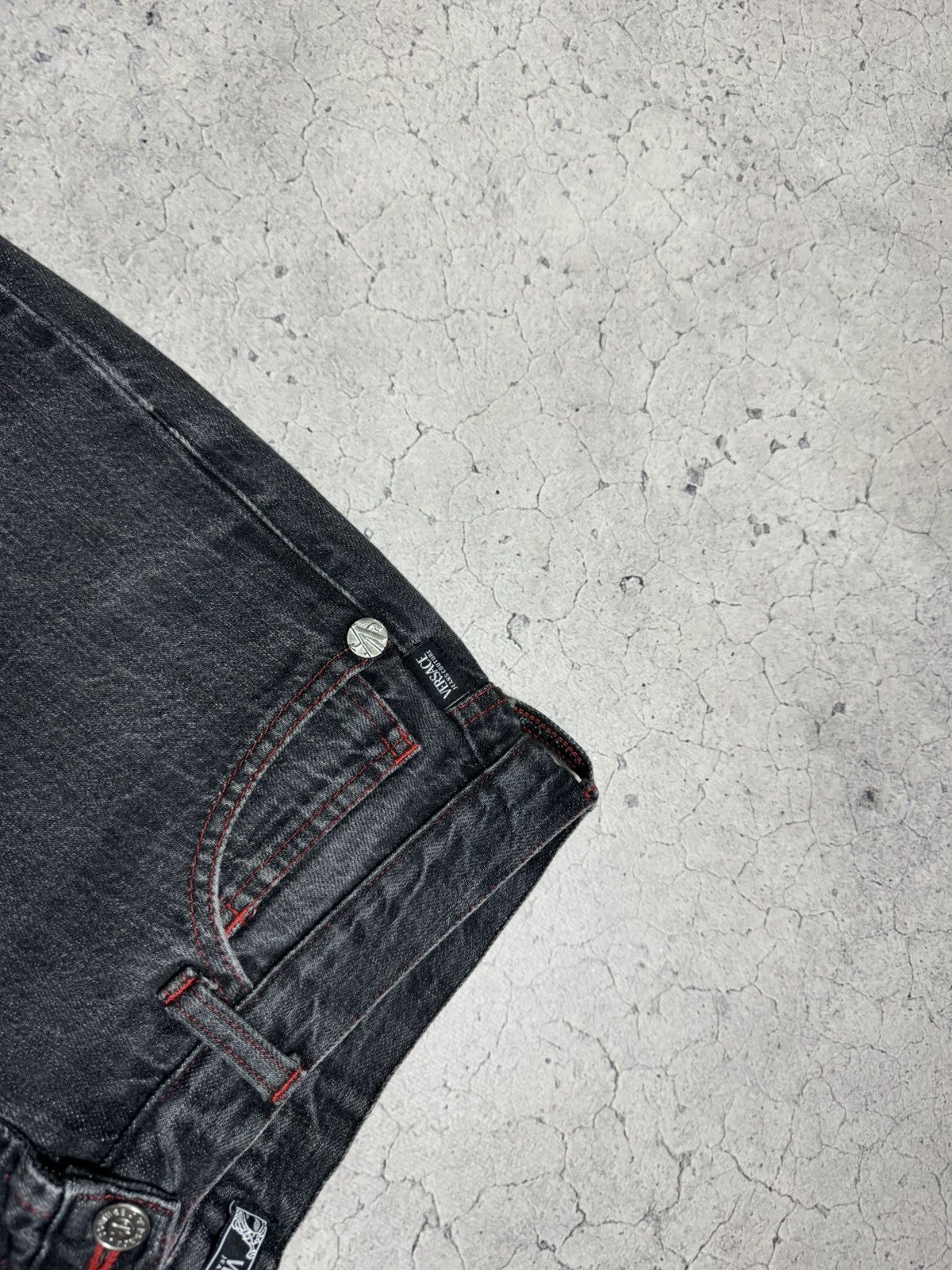 Versace Jeans Couture Versace Jeans Couture Grey Denim Jeans Size 30 Size US 30 / EU 46 - 7 Thumbnail