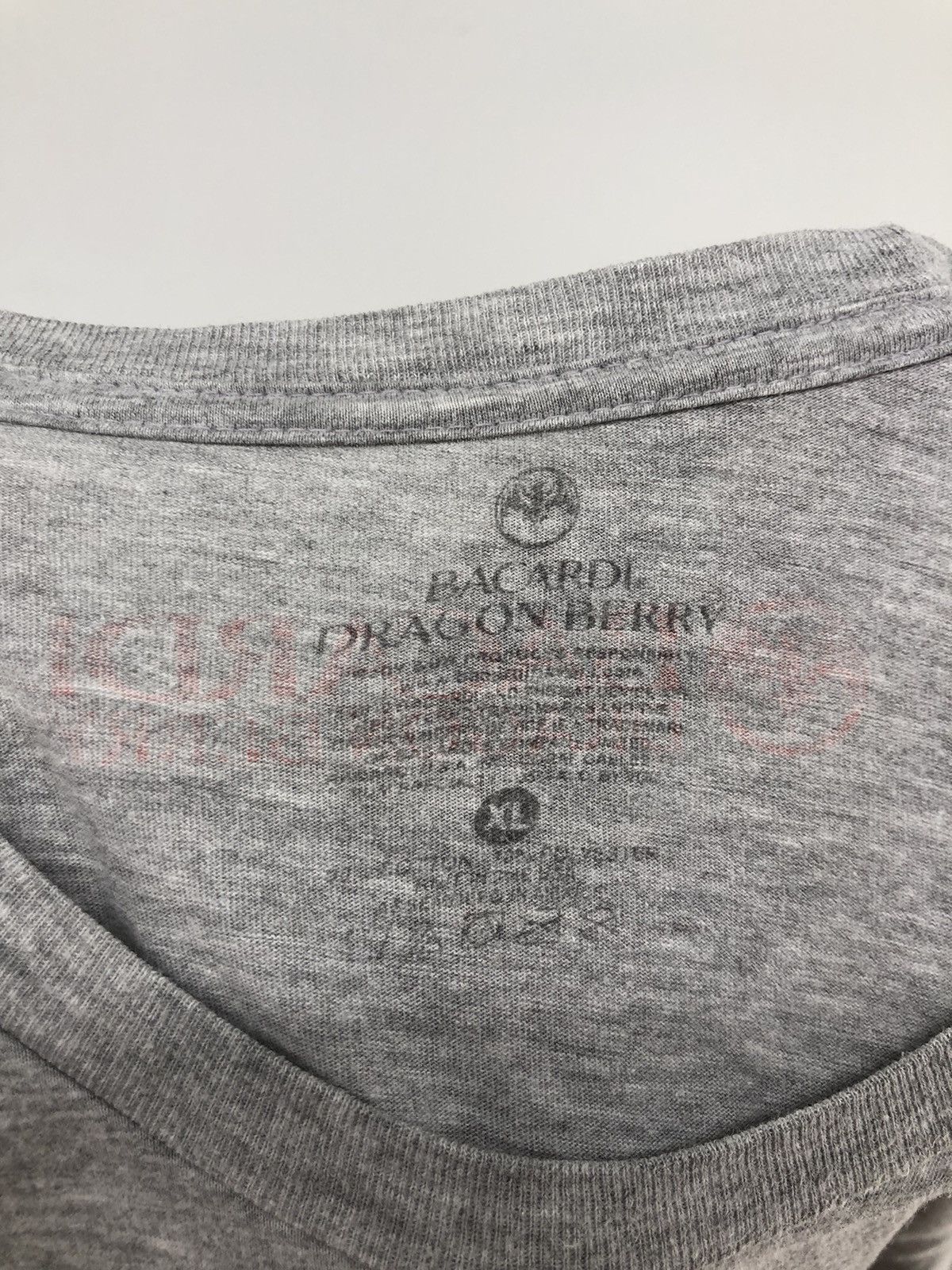 Bacardi Vintage Bacardi Dragon Berry Tshirt Size US XL / EU 56 / 4 - 17 Thumbnail
