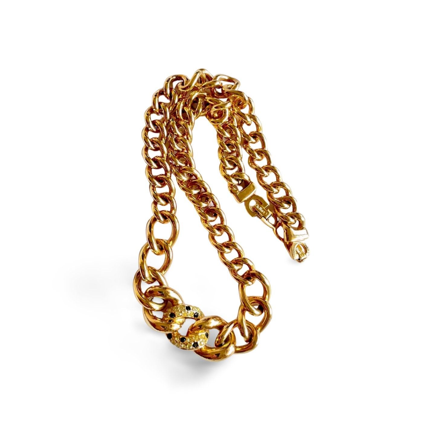 Dior Vintage Christian Dior nice and thick chain necklace Size ONE SIZE - 8 Thumbnail
