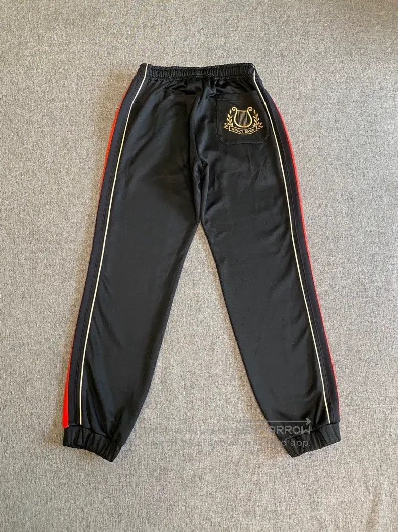 Gucci Gucci SizeXS Striped elastic waist lila embroidered casual Size US 29 - 2 Thumbnail