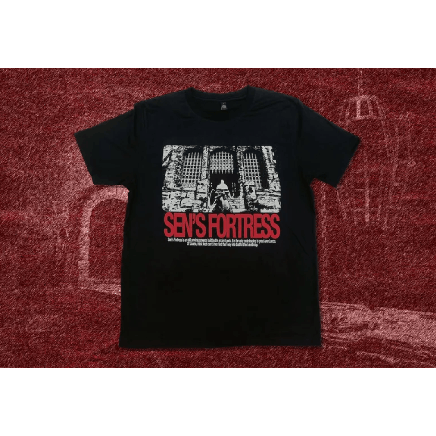 Japanese Brand Dark Souls Sens Fortress Tee – Gothic Video Game Shirt Size US L / EU 52-54 / 3 - 1 Thumbnail