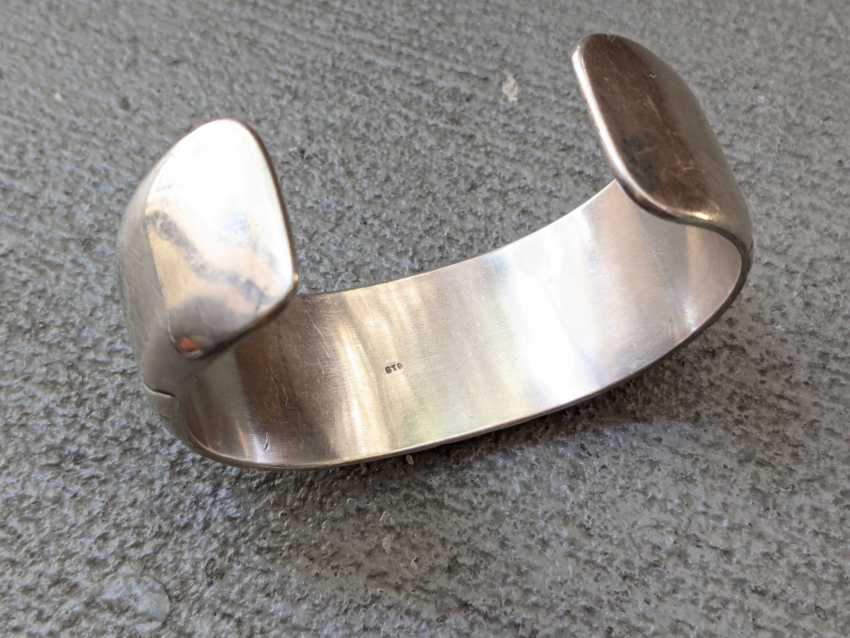 Jewelry Stainless Steel Bracelet Cuff Basket Woven 5.25" Size ONE SIZE - 5 Thumbnail