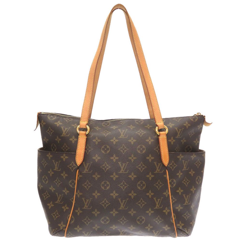 image of Louis Vuitton Monogram Totally Gm Tote Bag Brown, Women's