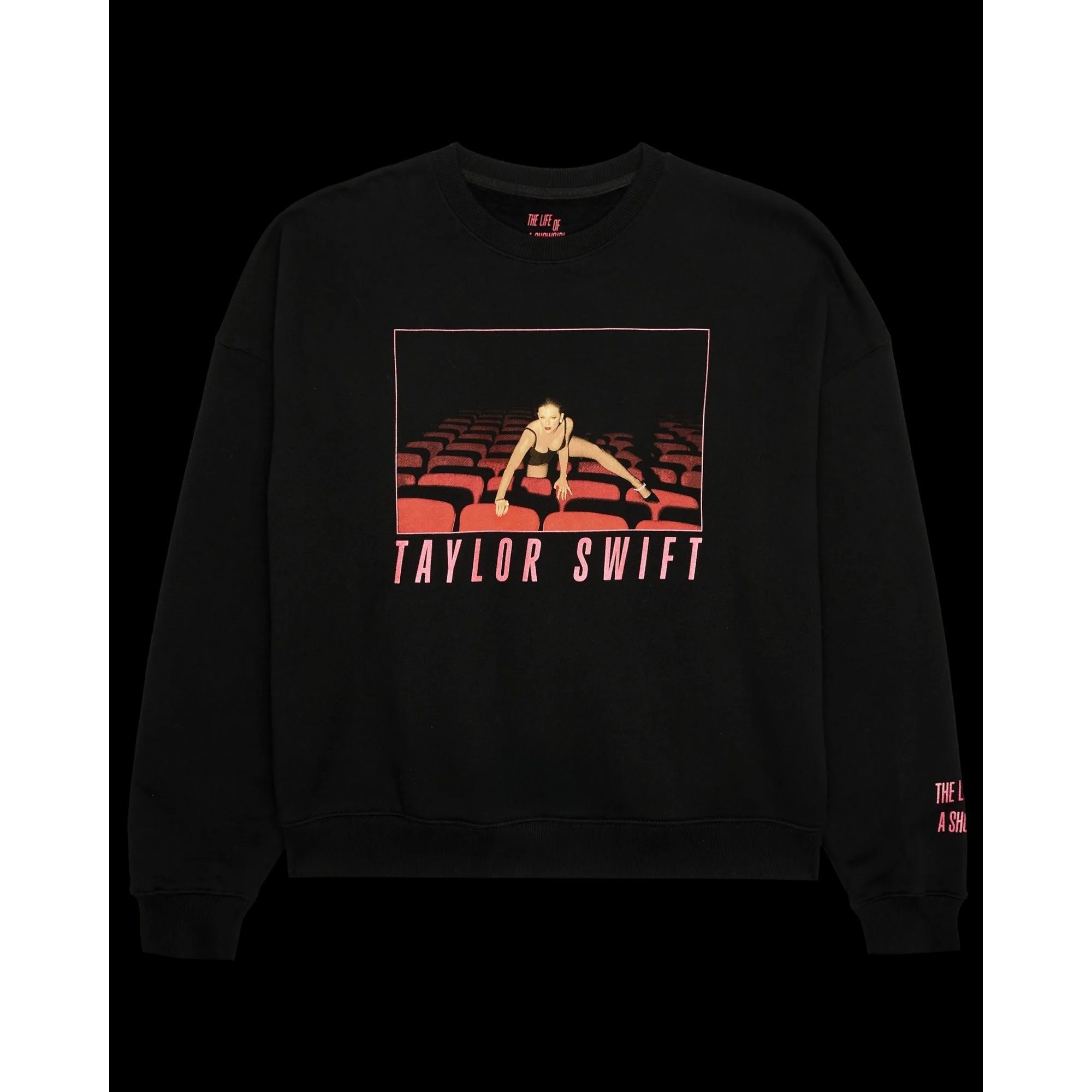 Band Tees NEW TAYLOR SWIFT THE LIFE OF A SHOWGIRL CREWNECK MEDIUM Size M / US 6-8 / IT 42-44 - 1 Thumbnail
