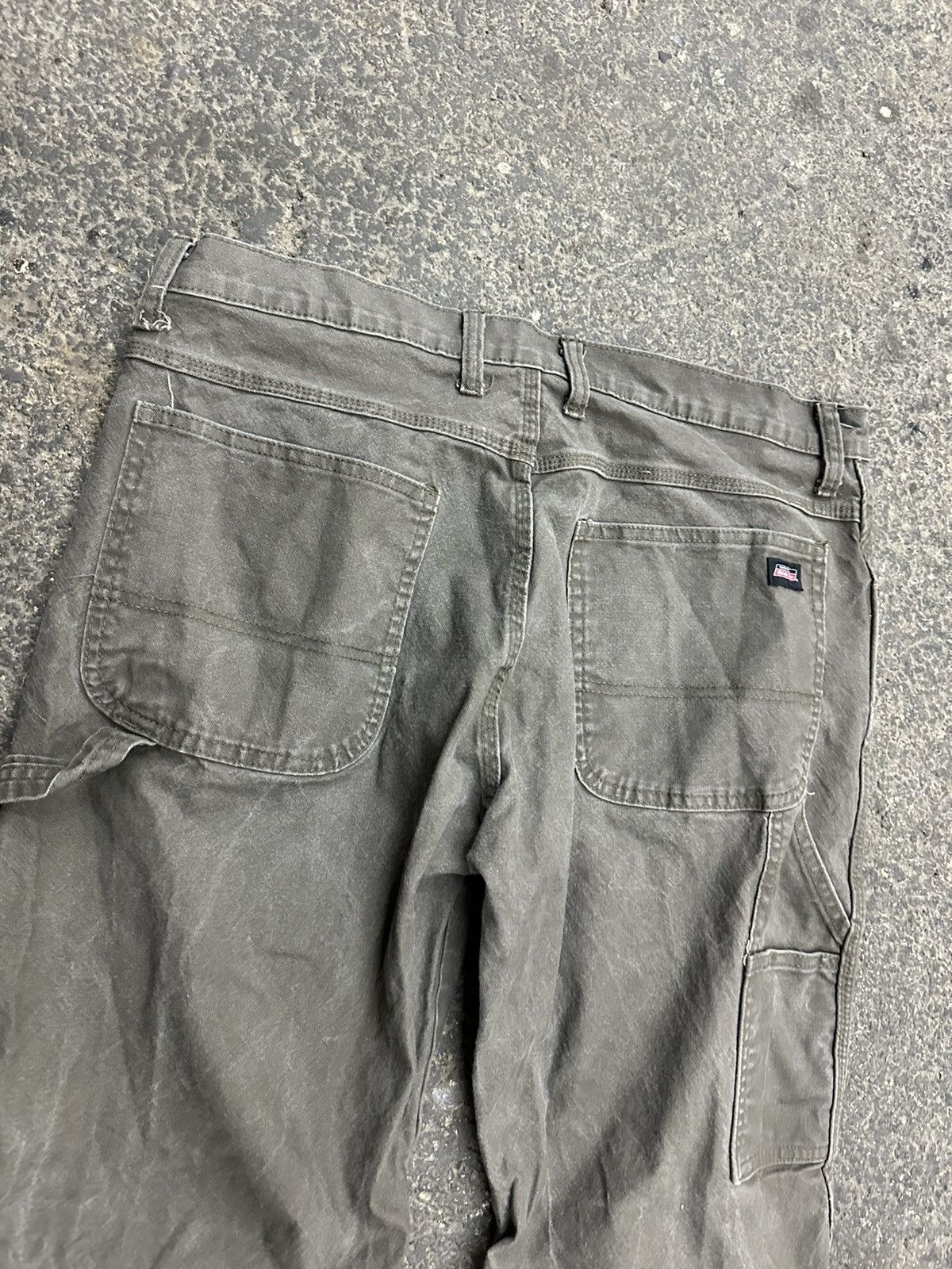 Dickies × Vintage Vintage dickies cargo green pants Size US 34 / EU 50 - 4 Thumbnail