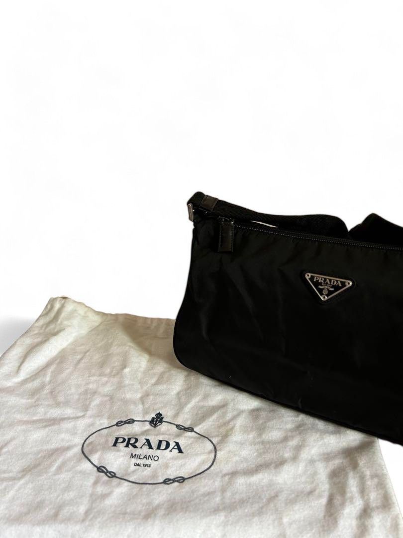 Prada Prada - Shoulder Bag Handbag Tessuto Sport Black Nylon Size ONE SIZE - 7 Thumbnail