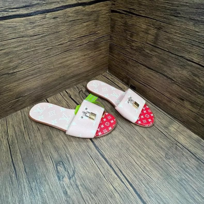 Louis Vuitton Louis Vuitton Printed Slide Sandals Size 36-2506 Size US 6 / IT 36 - 4 Thumbnail
