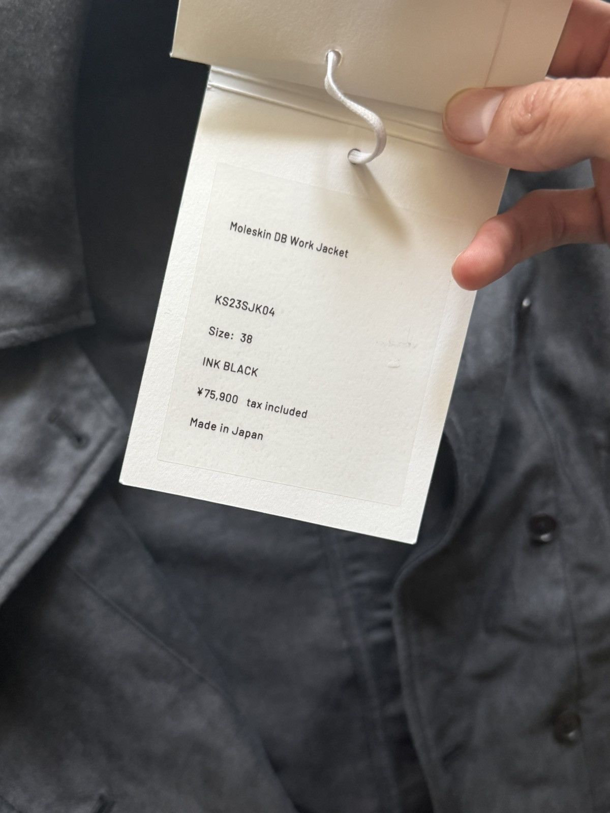 お見舞い Kaptain Sunshine Moleskin DB Work Jacket | Grailed ジャケット・アウター