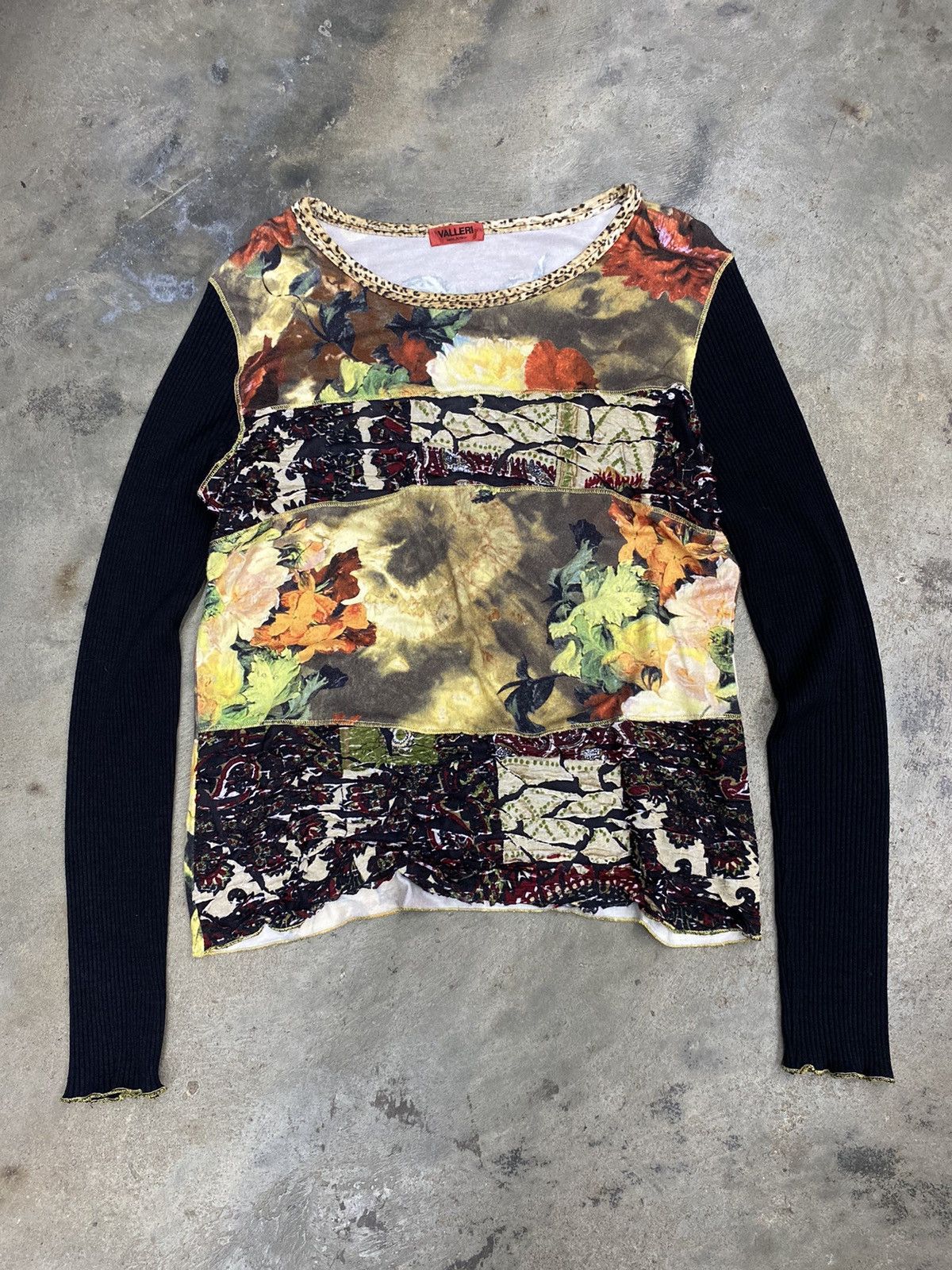 Designer × If Six Was Nine jean paul gaultier style valleri 90s longsleeve italy Size S / US 4 / IT 40 - 9 Thumbnail