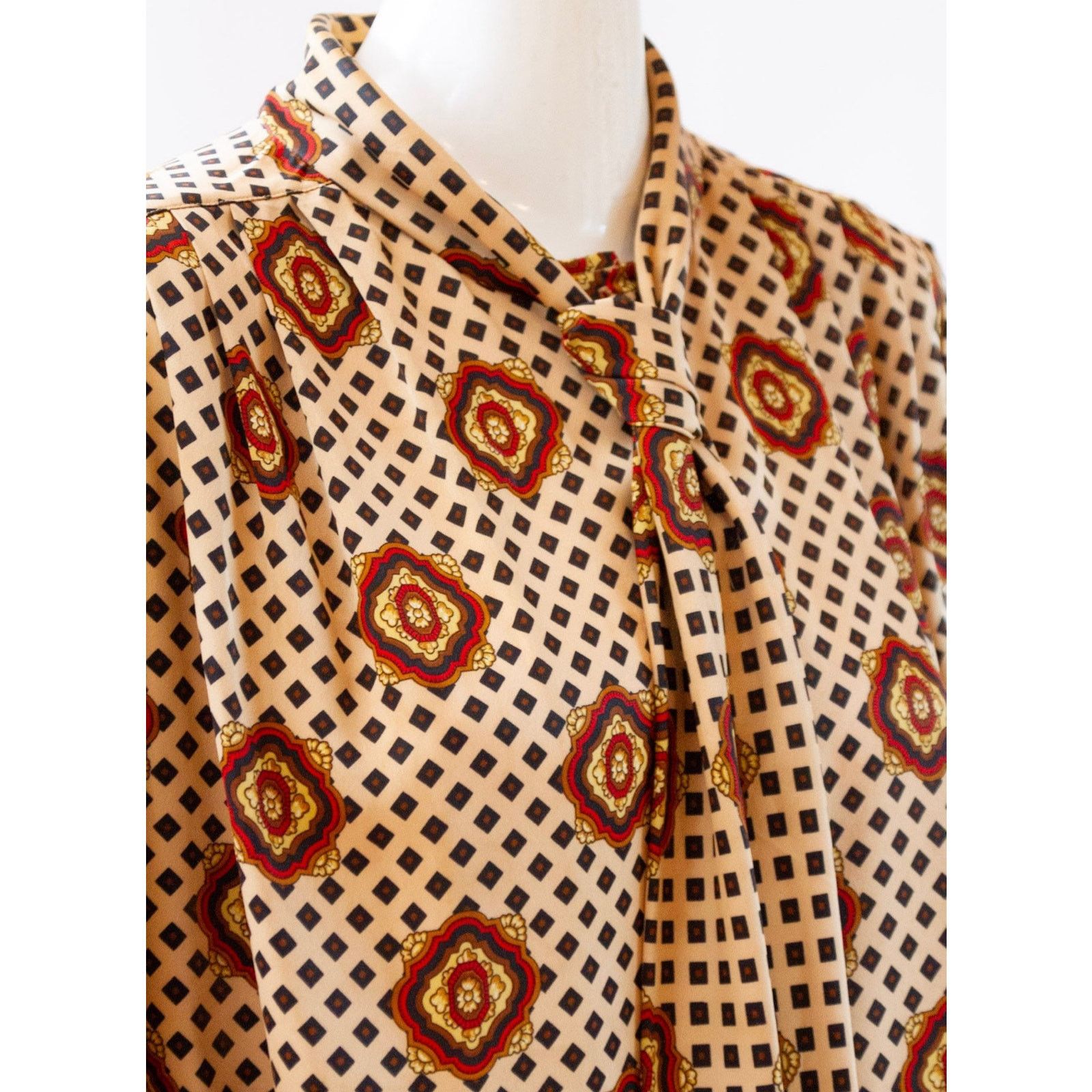Other Koret Career Paisley Patterned Print Blouse - Size 20W/40 Size 3XL / US 20-22 - 5 Thumbnail