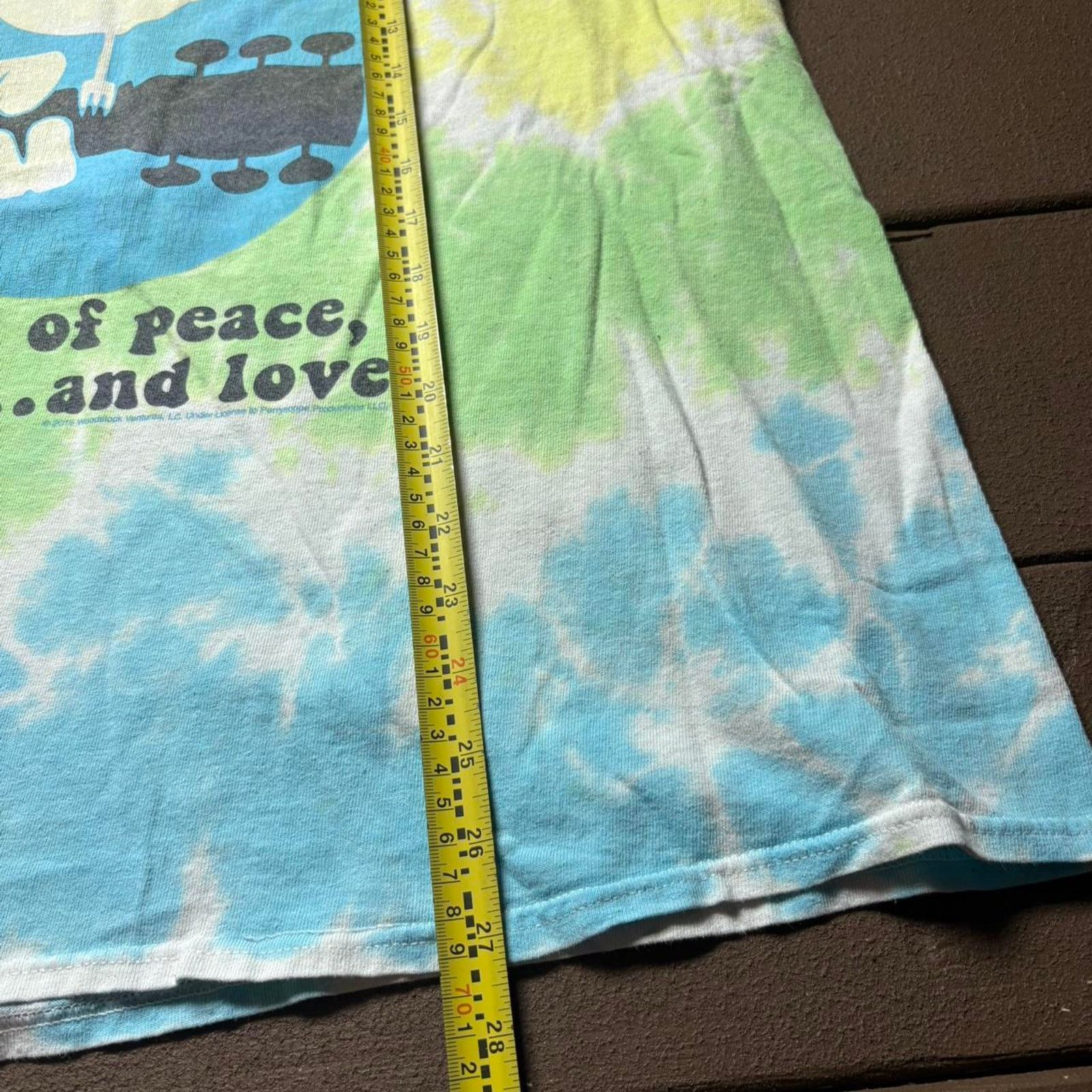 Liquid Blue Tie Dye Rainbow Liquid Blue Woodstock Shirt Size US L / EU 52-54 / 3 - 3 Thumbnail