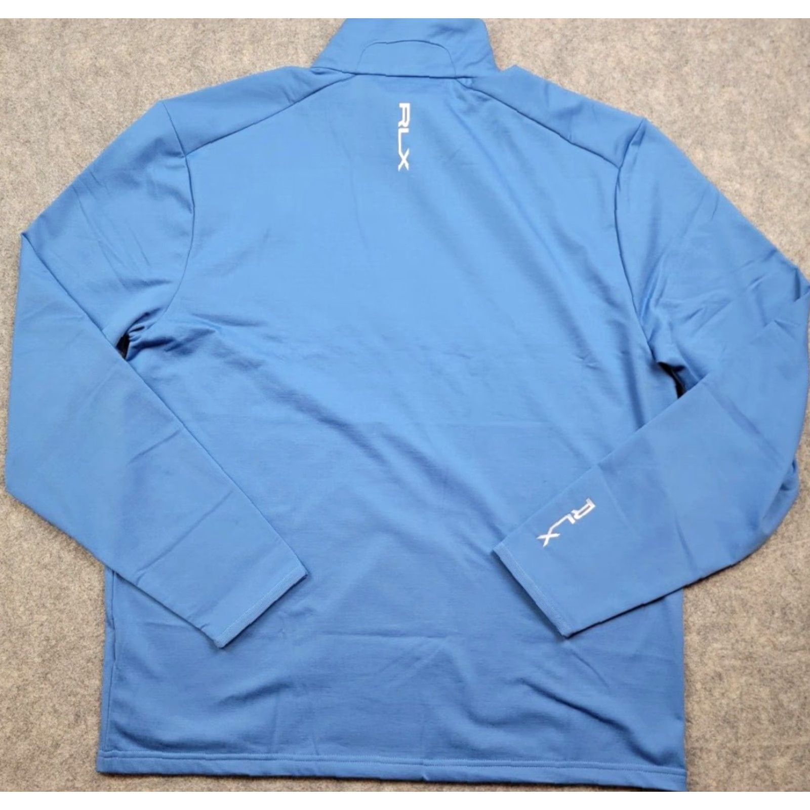 RLX Ralph Lauren RLX Ralph Lauren Shirt Mens Large Blue 1/4 Zip Long Sleeve Golf Pullover NWT Size US L / EU 52-54 / 3 - 7 Thumbnail