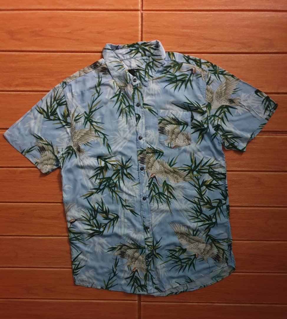 Japanese Brand Rusty bird Japanese style Hawaiian shirt Size US M / EU 48-50 / 2 - 1 Thumbnail