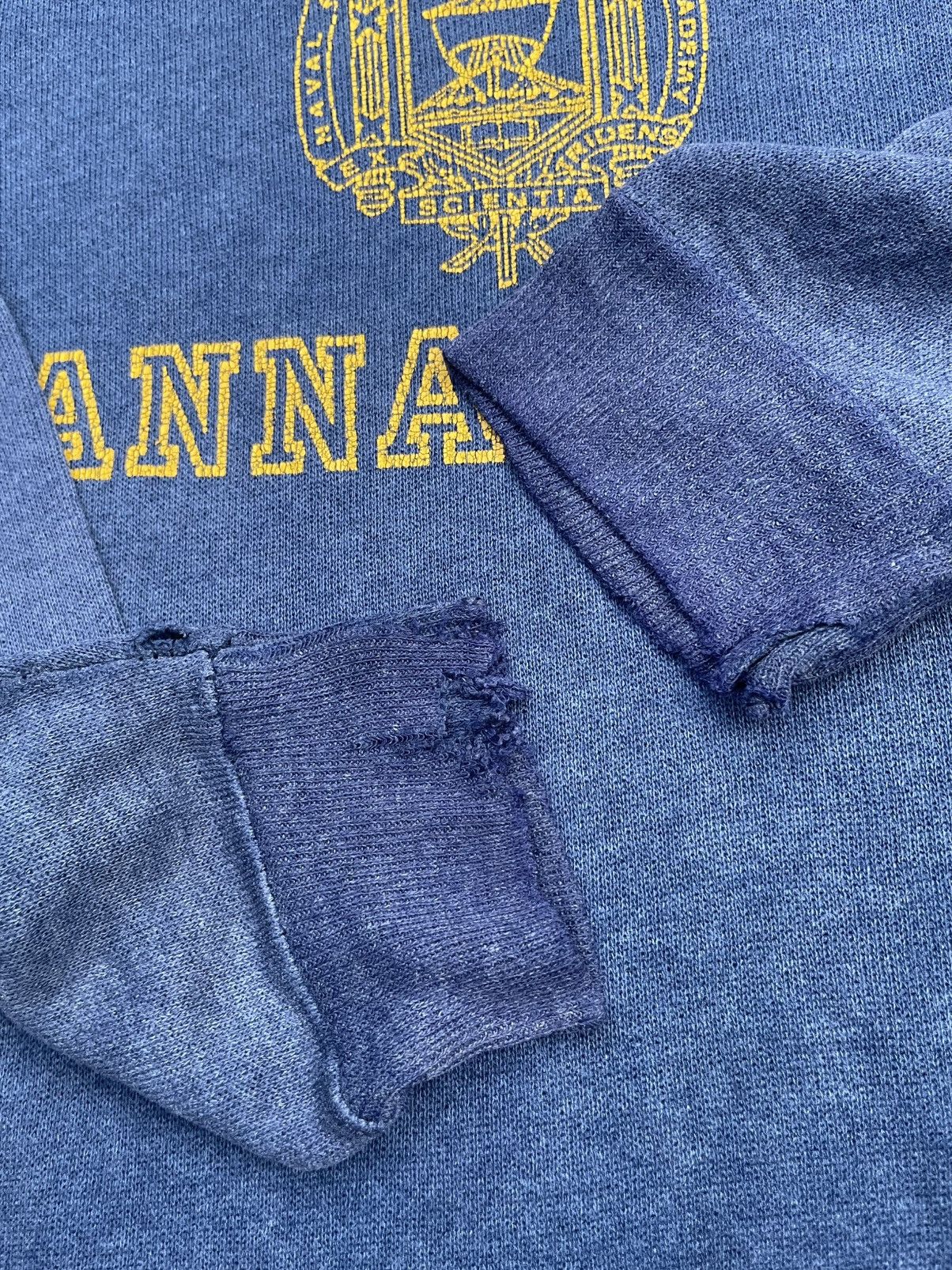Artek Vintage 70’s Navy Annapolis Faded Distresed Size US S / EU 44-46 / 1 - 12 Thumbnail