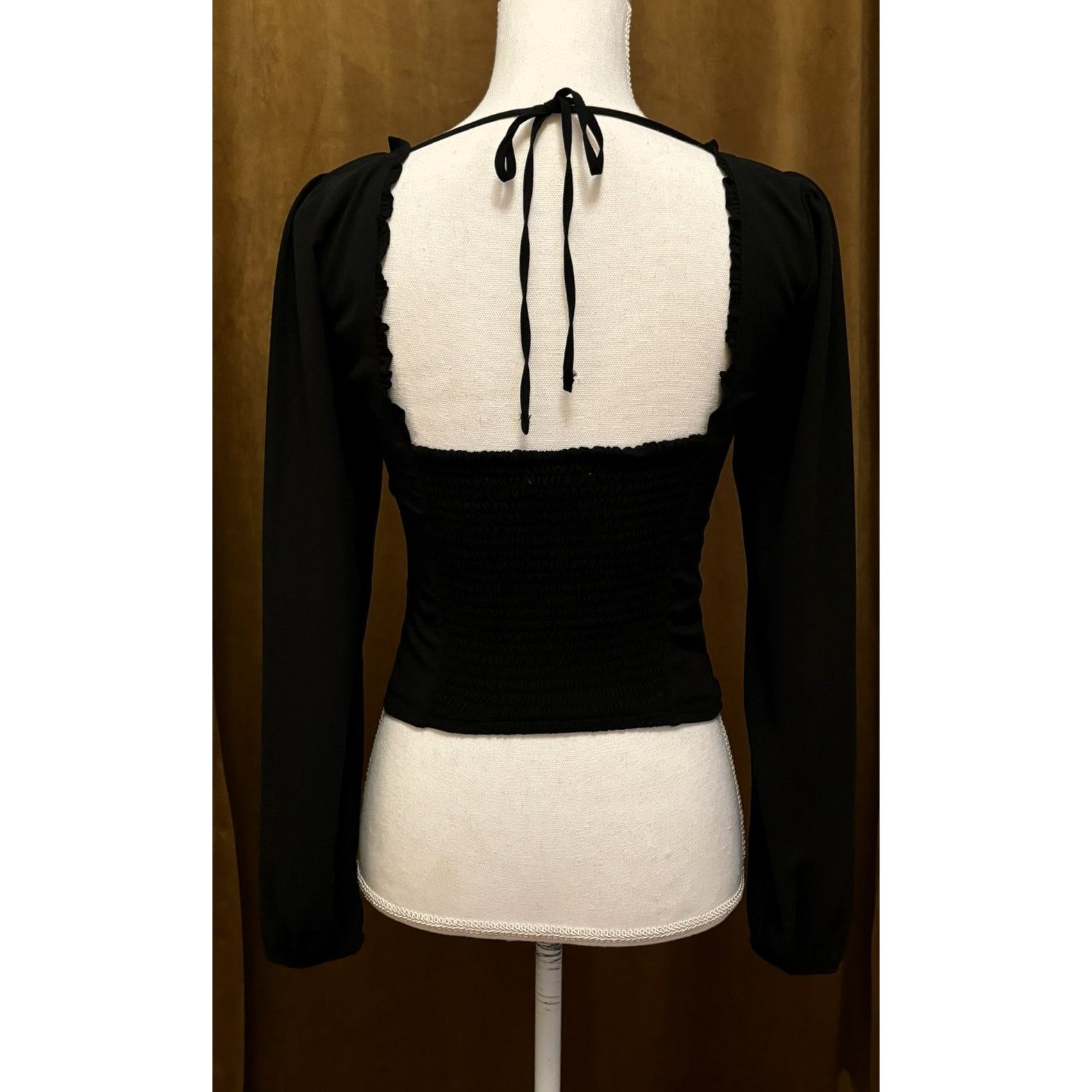 Abercrombie & Fitch Abercrombie & Fitch Sweetheart Neck Blouse Women Size XS Size XS / US 0-2 / IT 36-38 - 9 Thumbnail
