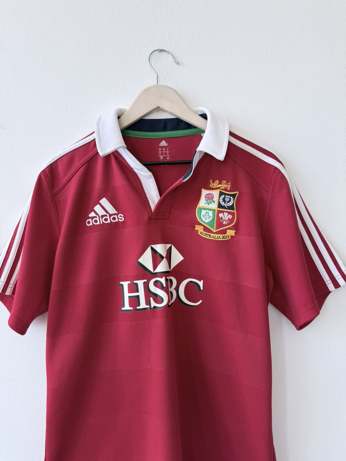 Adidas Adidas British Irish Lions 2012/2013 Home Rugby Jersey Size US L / EU 52-54 / 3 - 5 Thumbnail
