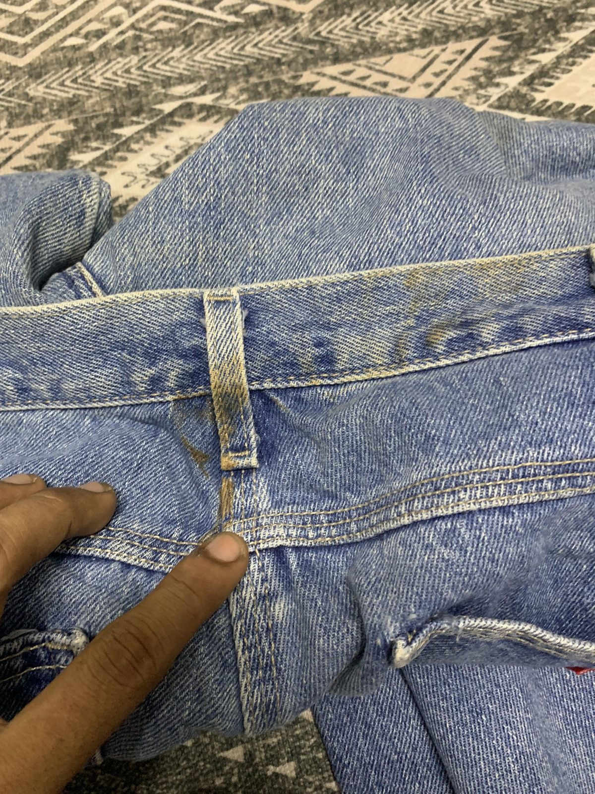 Dickies 90s OG DICKIES CARPENTER DENIM JEANS Size US 33 - 13 Thumbnail