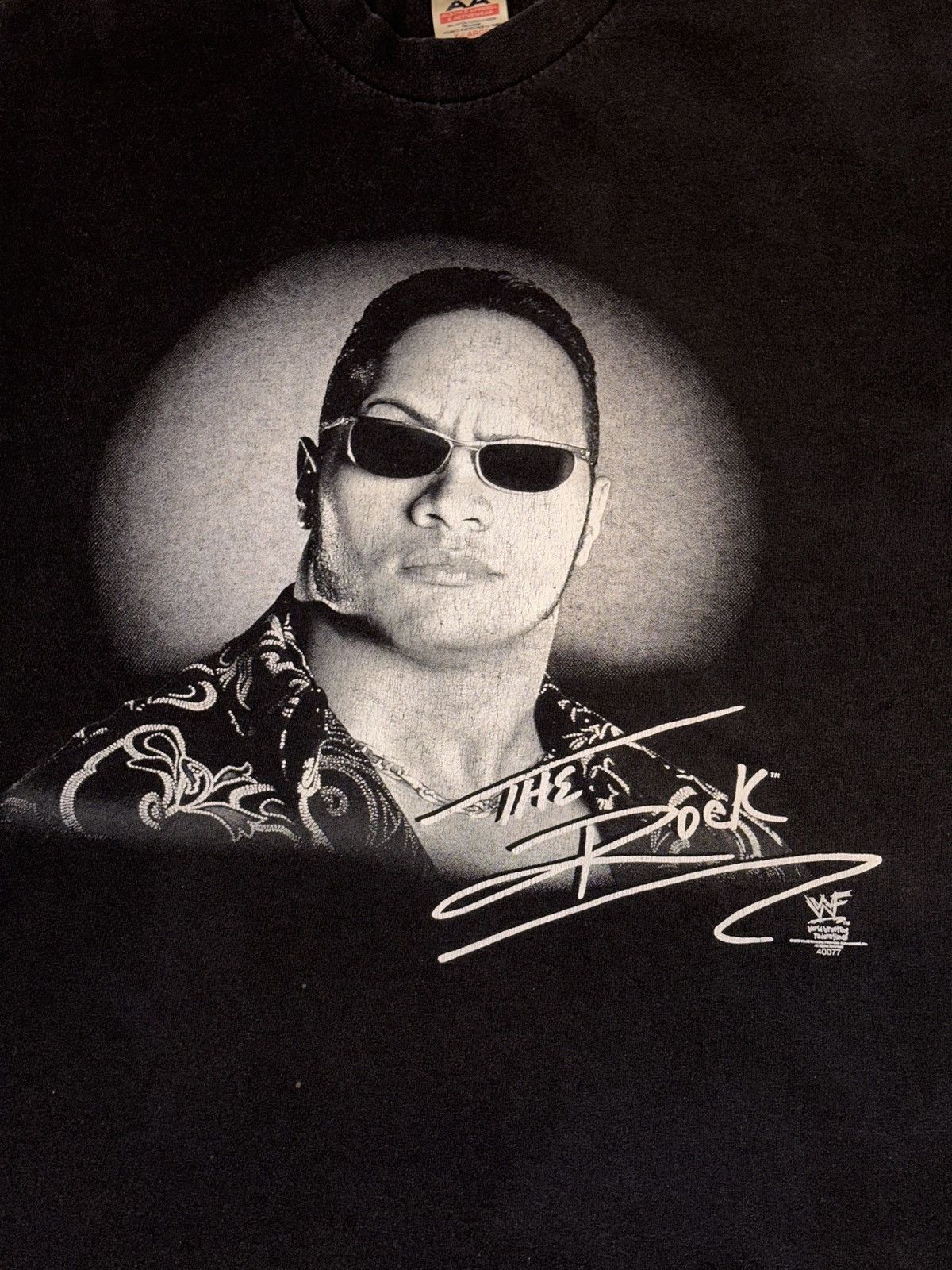 WWE VINTAGE 90s THE ROCK DWAYNE JOHNSON WWF WWE WCW WRESTLING XL Size US XL / EU 56 / 4 - 5 Thumbnail