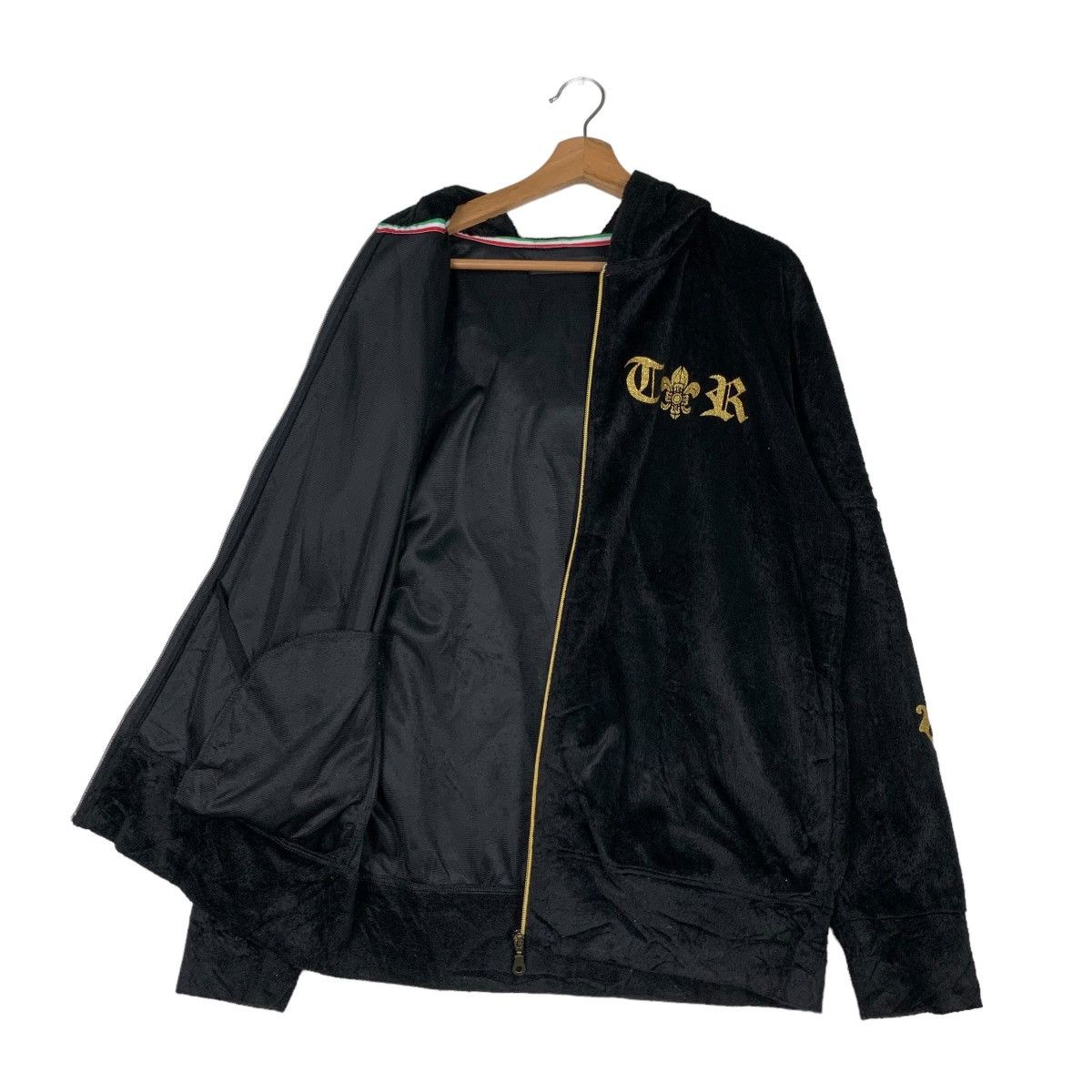 Japanese Brand DEFECTIVE STRUCT Big Logo Zipper Hoodies #0641-C30 Size US L / EU 52-54 / 3 - 10 Thumbnail