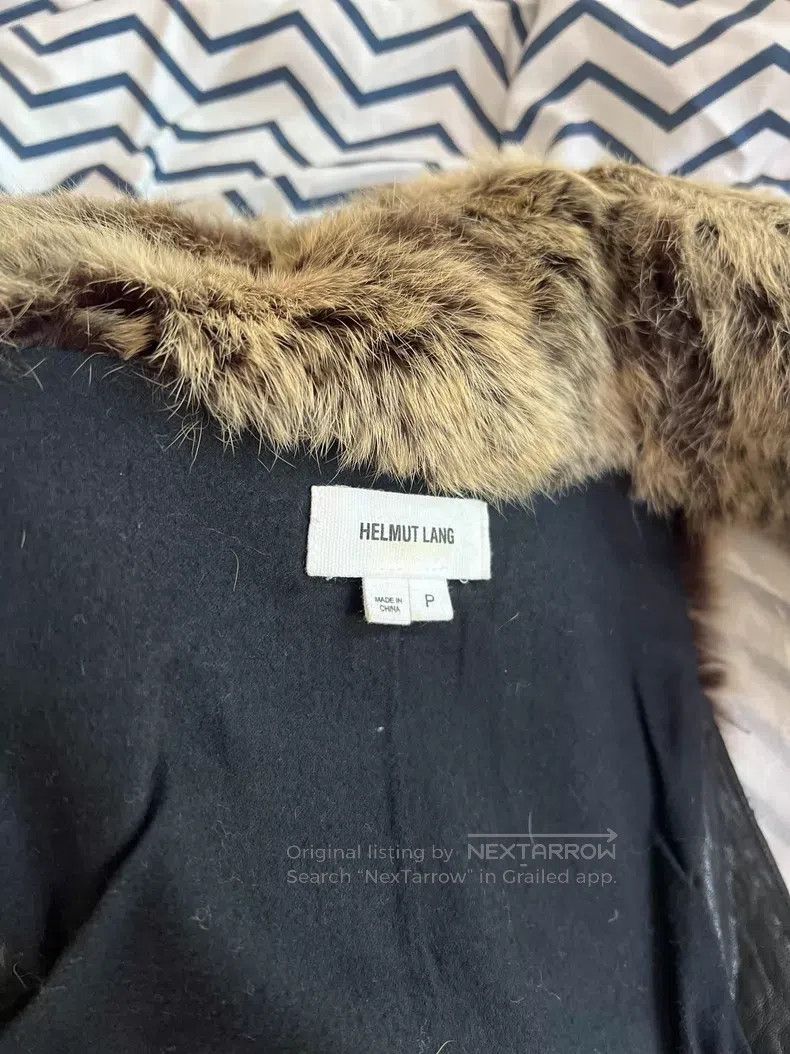 Helmut Lang Helmut Lang size P Ultra-Designed Fur Coat, Rabbit Fur Size S / US 4 / IT 40 - 6 Thumbnail
