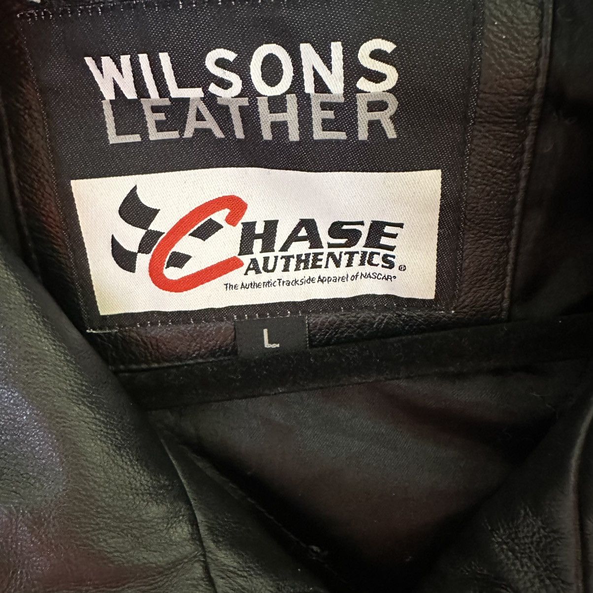 Chase Authentics Vintage 2000s D.Earnhardt Jr NASCAR Leather Jacket Budweiser Size US L / EU 52-54 / 3 - 7 Thumbnail