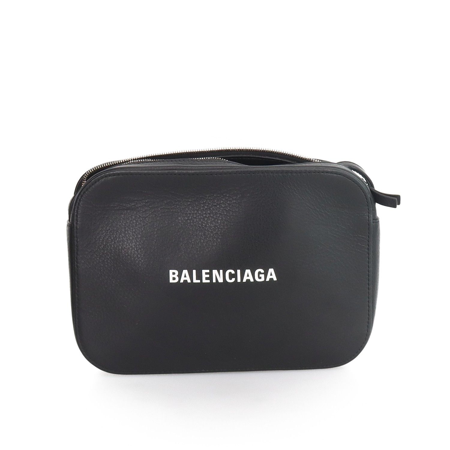 Balenciaga Balenciaga Logo Leather Crossbody Bag Size ONE SIZE - 1 Thumbnail