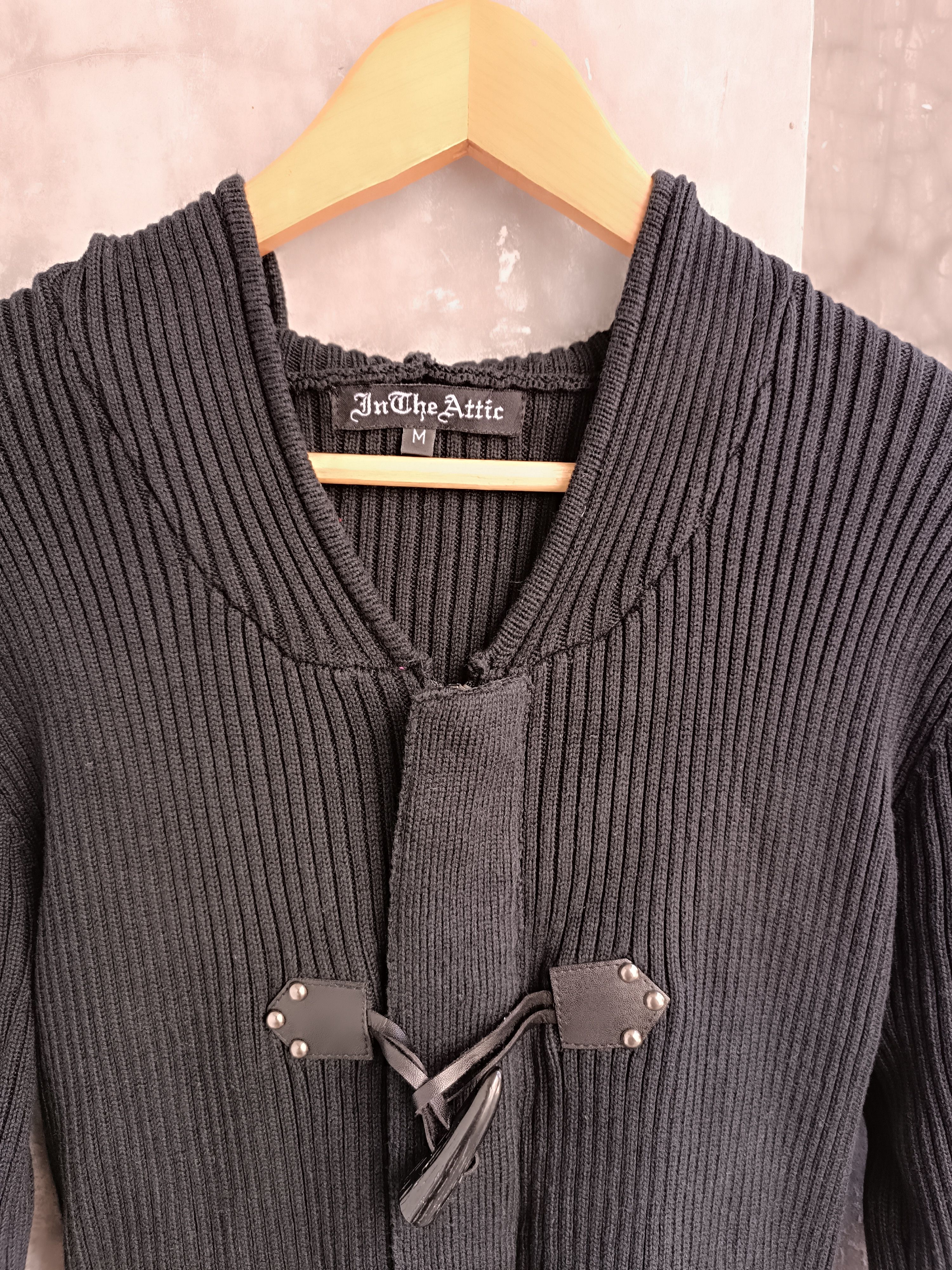 Japanese Brand IN THE ATTIC BARK LONG WOOL JACKET Size US M / EU 48-50 / 2 - 6 Thumbnail