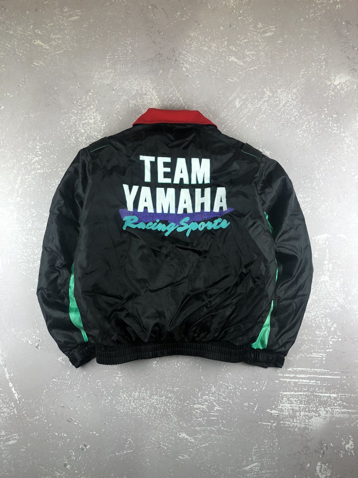 Vintage Rare! Team Yamaha Vintage Racing bomber jacket Size US L / EU 52-54 / 3 - 1 Thumbnail