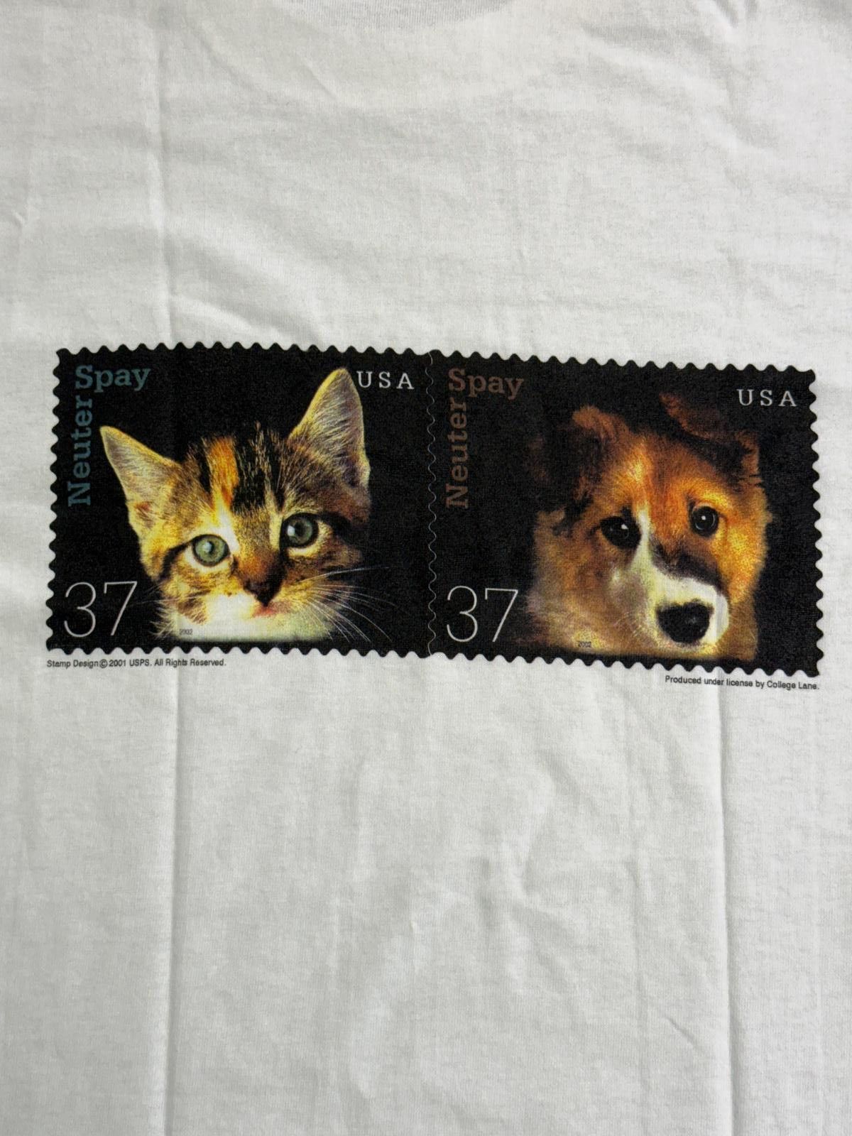 Other Vintage Neuter & Spray 37 Cent Stamp T-shirt Stamp Collector Size US S / EU 44-46 / 1 - 1 Thumbnail