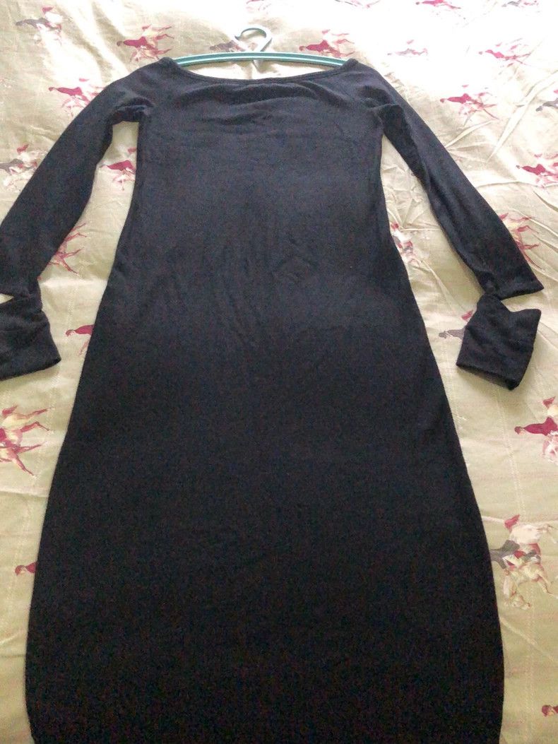 Helmut Lang HELMUT LANG Black wool skirt Size S / US 4 / IT 40 - 1 Thumbnail