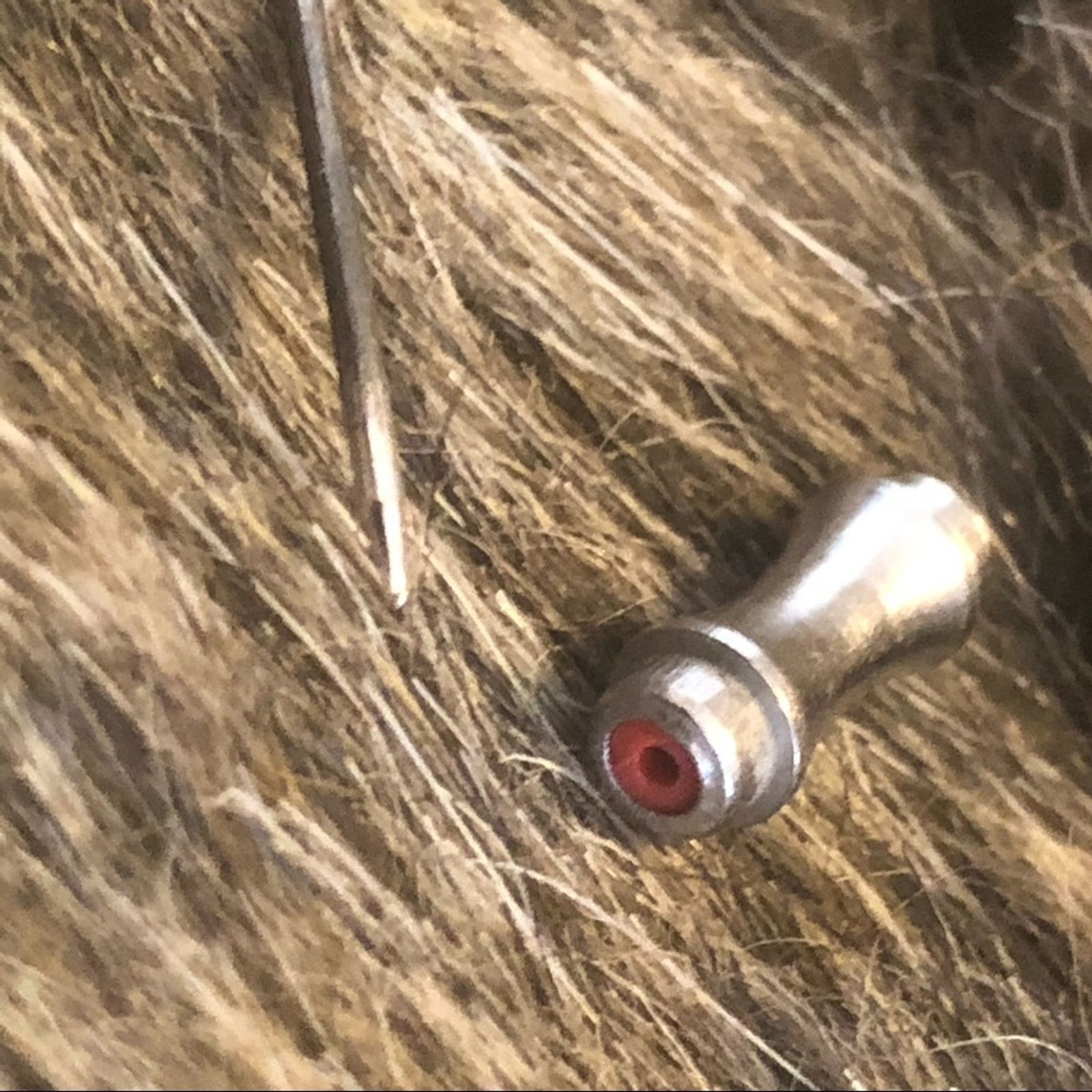 Other Antique Mount Vernon silver tone hat pin stick pin Size ONE SIZE - 9 Thumbnail