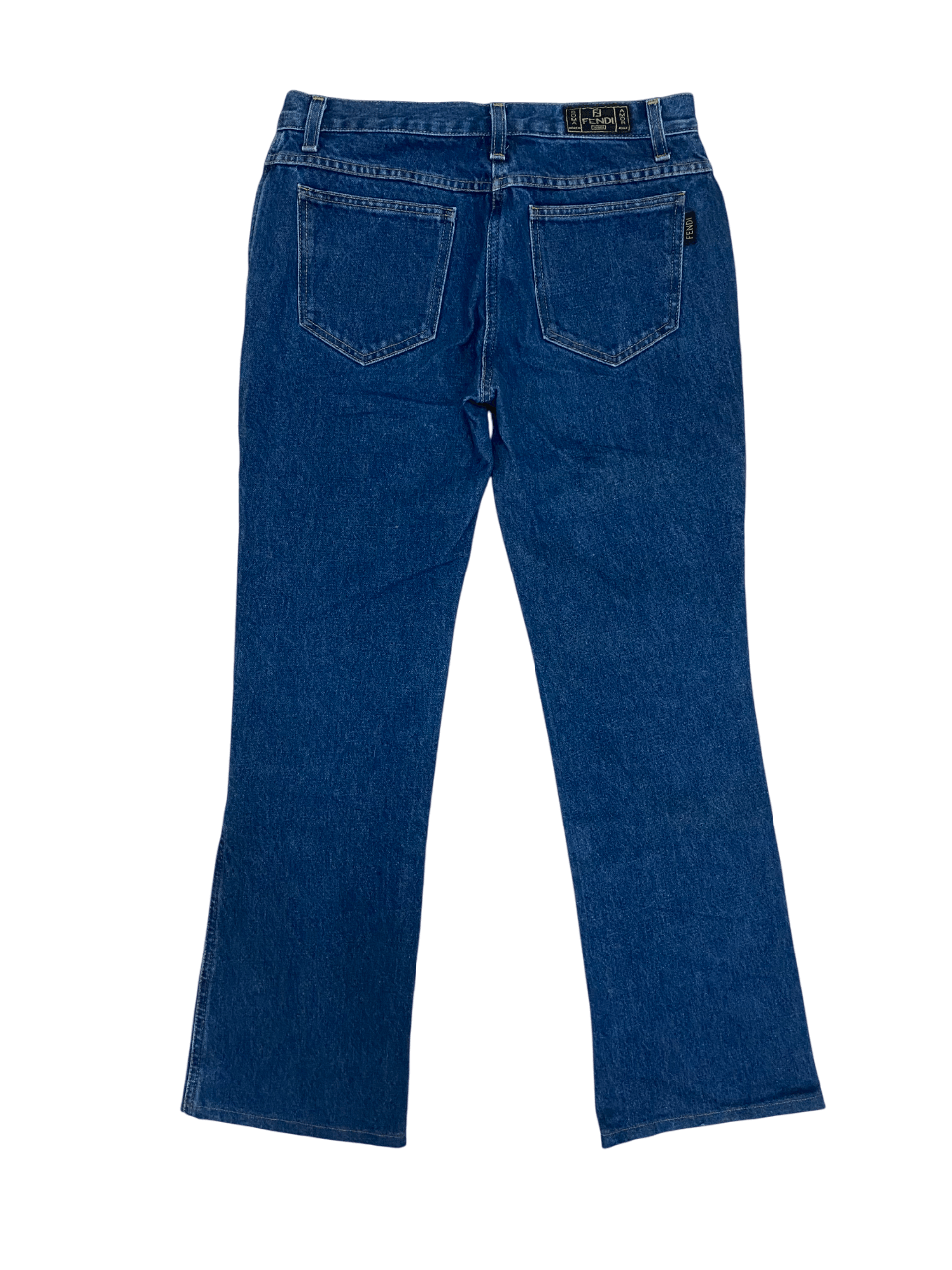 Fendi Fendi Blue Denim Made in Italy Size 30" / US 8 / IT 44 - 1 Thumbnail