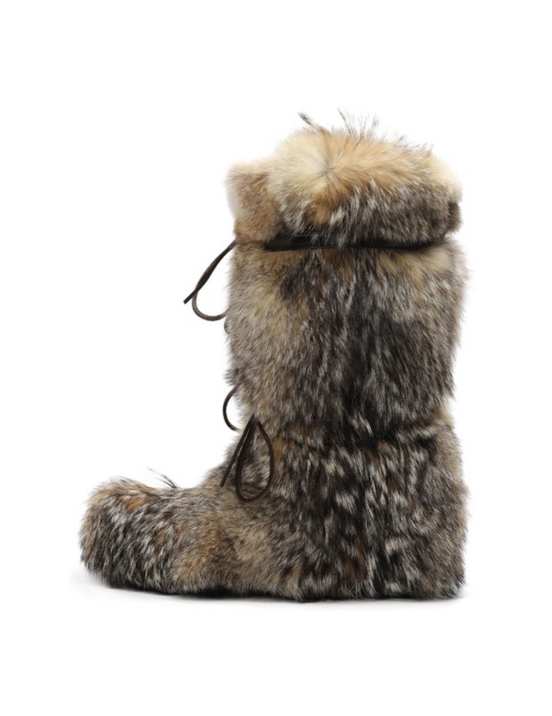Tom Ford Tom Ford Fur Furry Snow Brown Boots Size US 9 / EU 42 - 4 Thumbnail