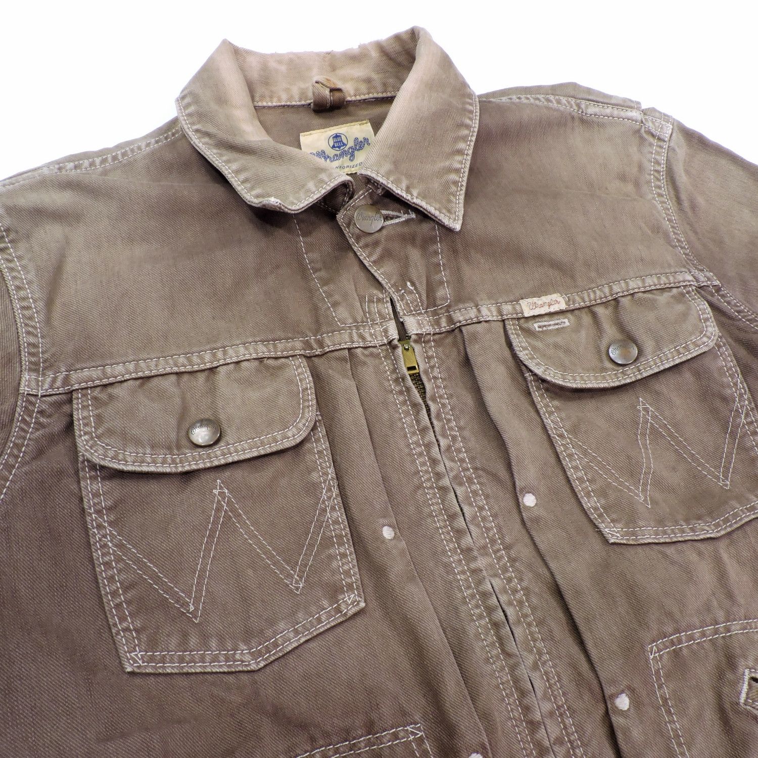 Wrangler WRANGLER W9564 SANFORIZED DENIM JACKET Size US L / EU 52-54 / 3 - 10 Thumbnail