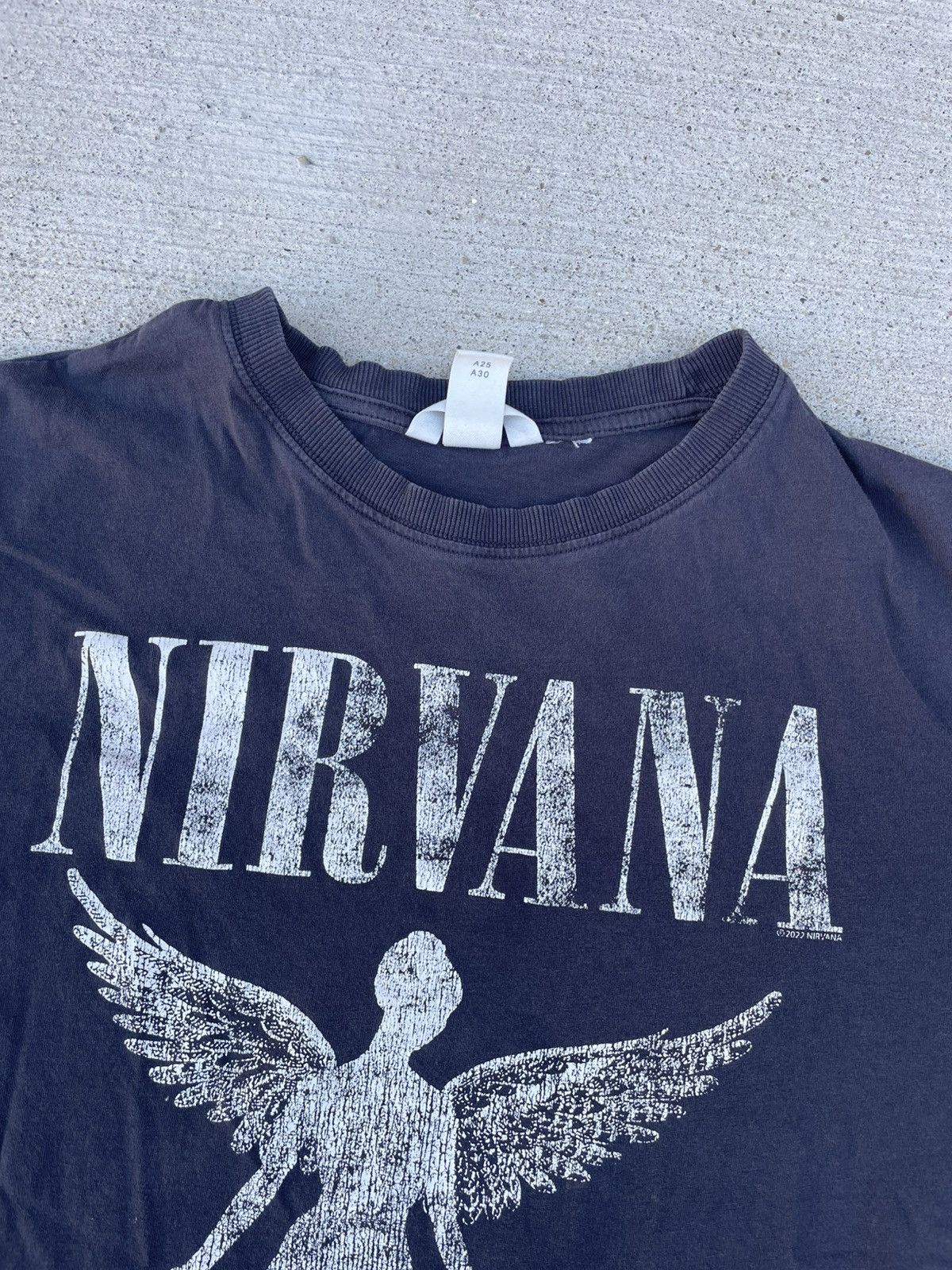 Nirvana 90s Style Vintage Nirvana Tee Size US M / EU 48-50 / 2 - 2 Thumbnail